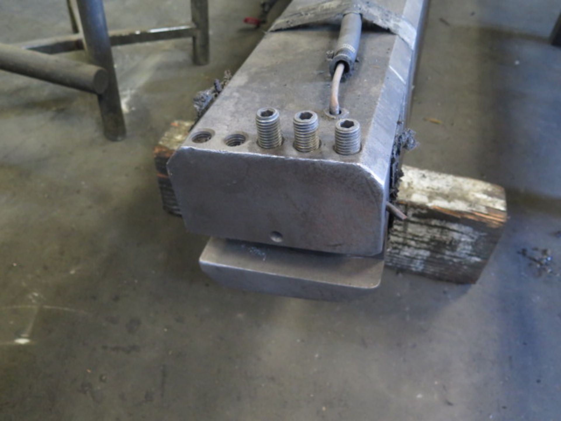 7" Square x 115" Long Boring Bar w/ Coolant Port (SOLD AS-IS - NO WARRANTY) - Image 3 of 5