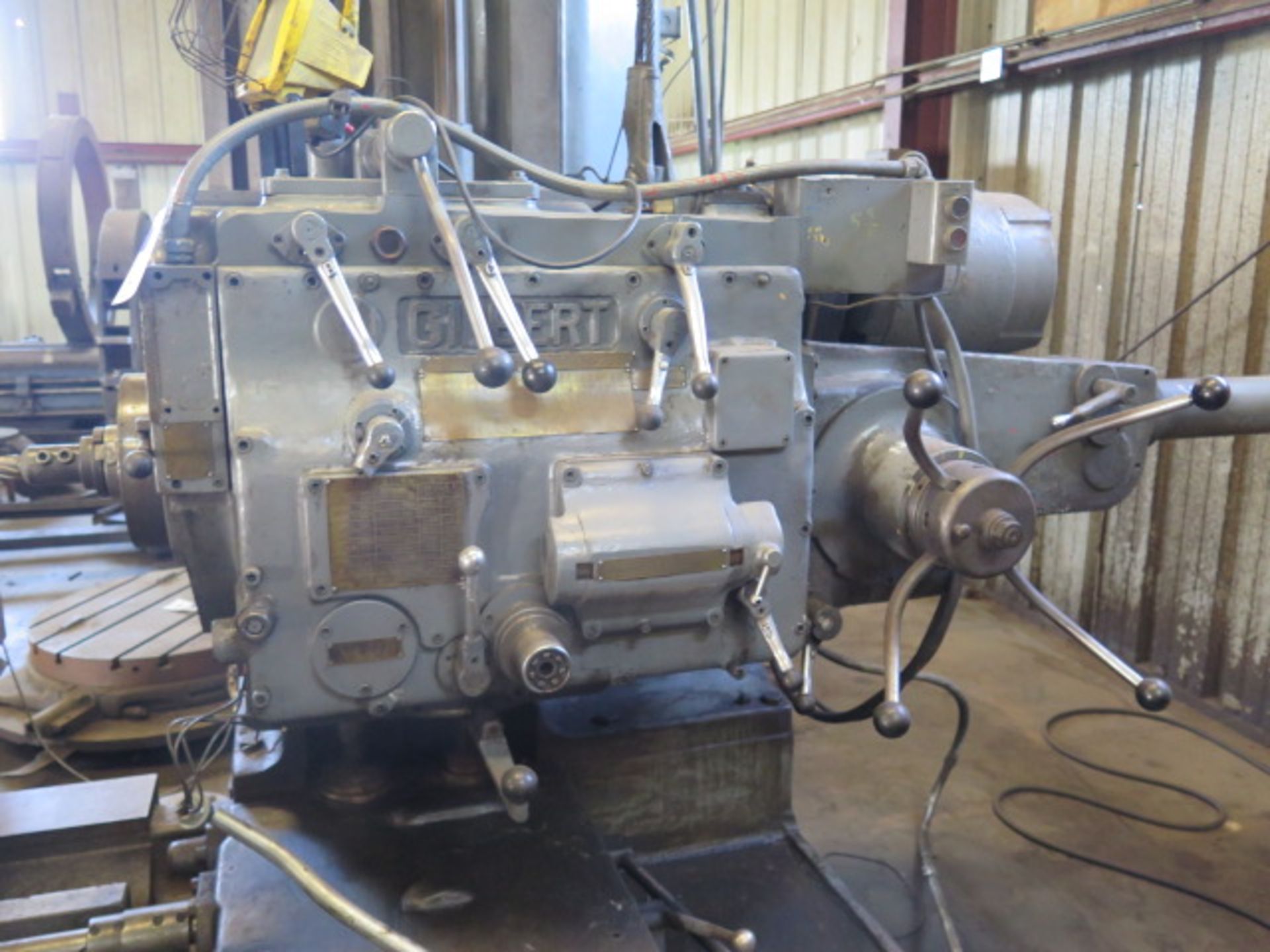 Cincinnati Gilbert Horizontal Boring Mill s/n 1024 w/ Newall DP7 3-Axis Programmable DRO, SOLD AS IS - Image 5 of 15