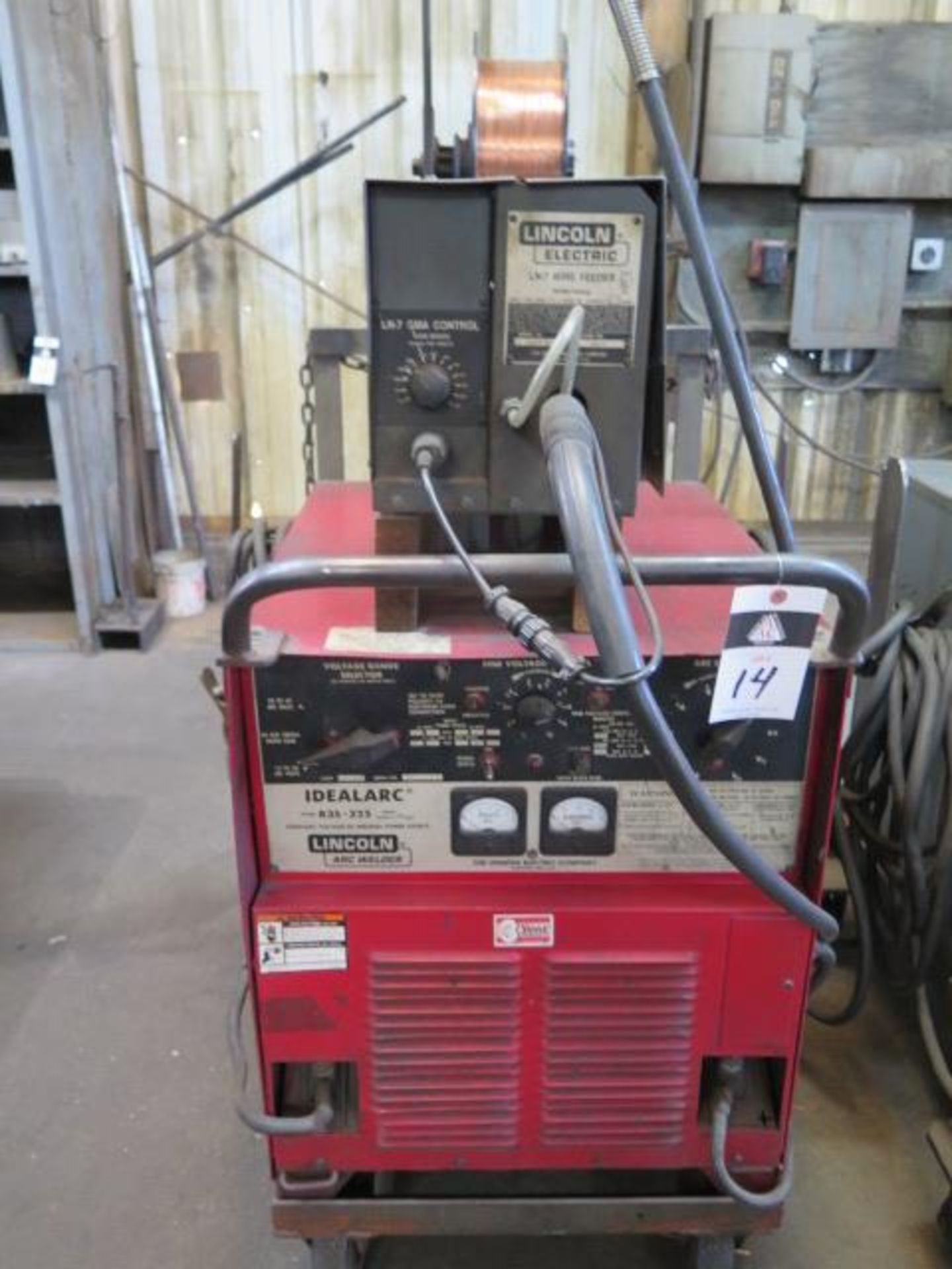 Lincoln Idealarc R3S-325 Arc Welding Power Source s/n AC-689271 (SOLD AS-IS - NO WARRANTY)