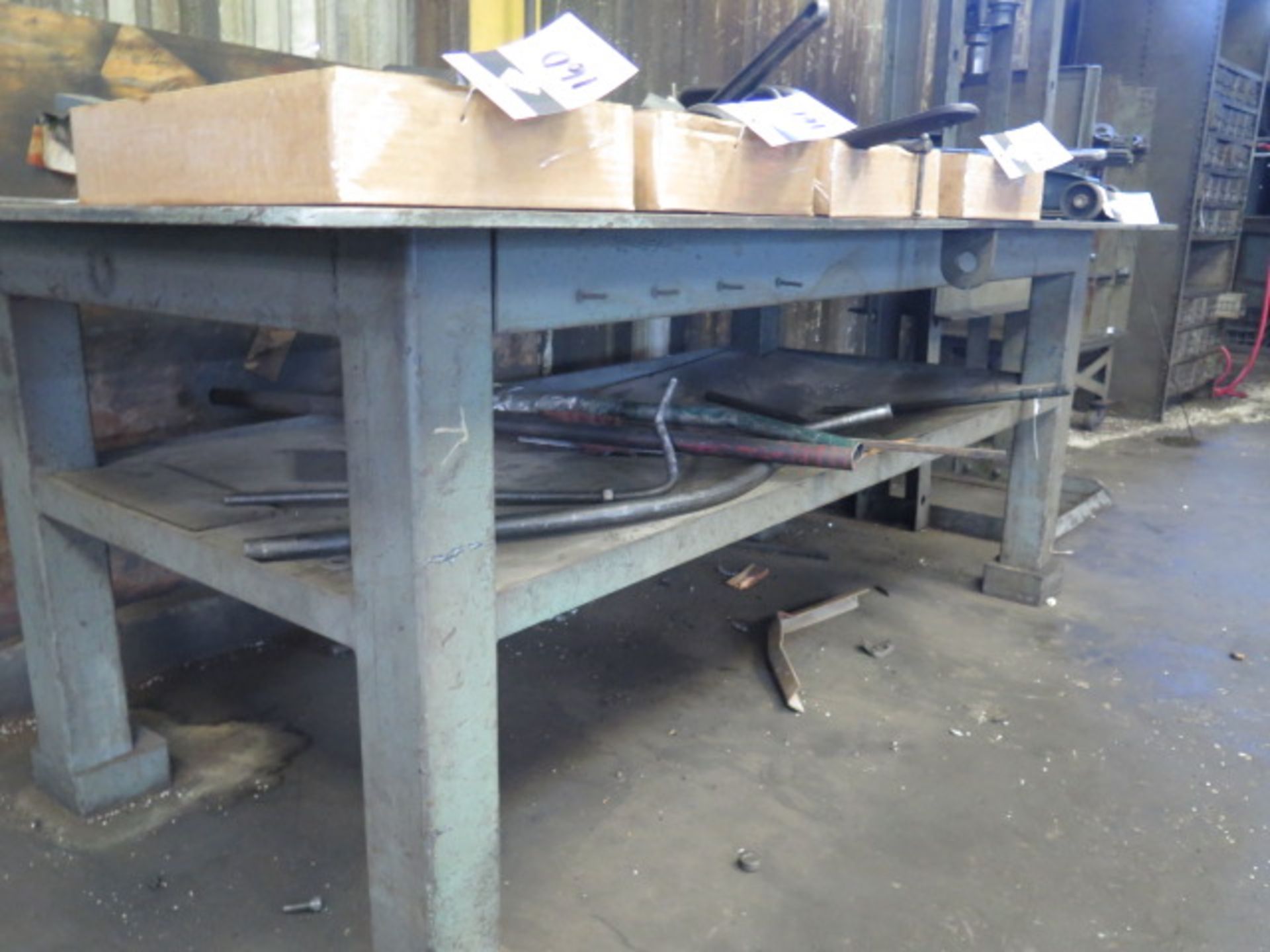48" x 96" x 1/2" Steel Table (SOLD AS-IS - NO WARRANTY) - Bild 6 aus 6