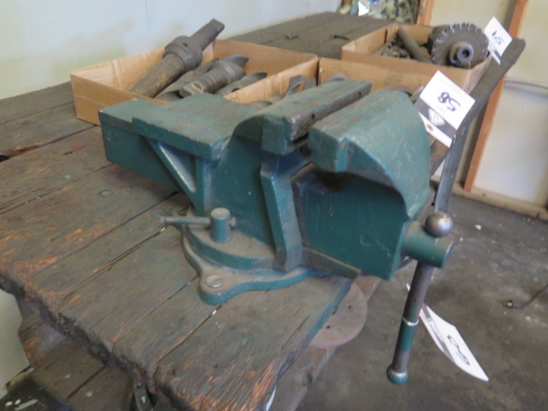 6" Bench Vise w/ Work Bench (SOLD AS-IS - NO WARRANTY) - Image 2 of 3