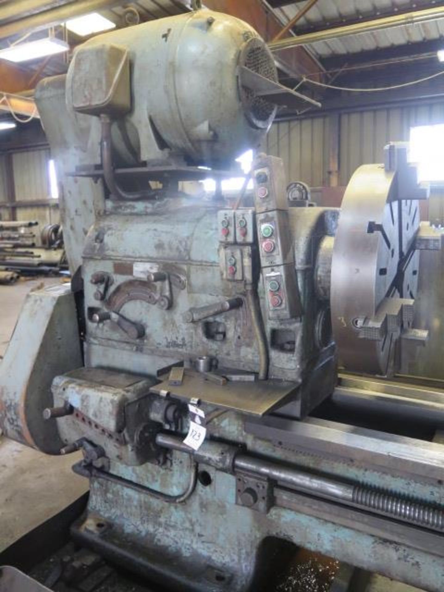 Betts Bridgeford 41” x 320” Lathe s/n E506910 w/ 7-166 RPM, Inch Threading, Tailstock, SOLD AS IS - Image 3 of 15