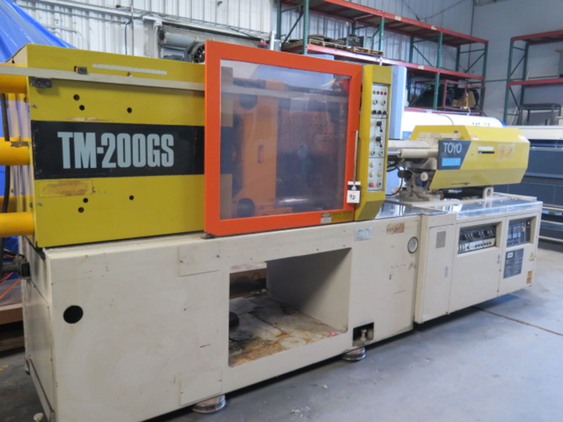 Toyo Machine “Plastar TM-200GS” 200 Ton Plastic Injection Molding Machine s/n 1033033, SOLD AS IS - Image 4 of 17