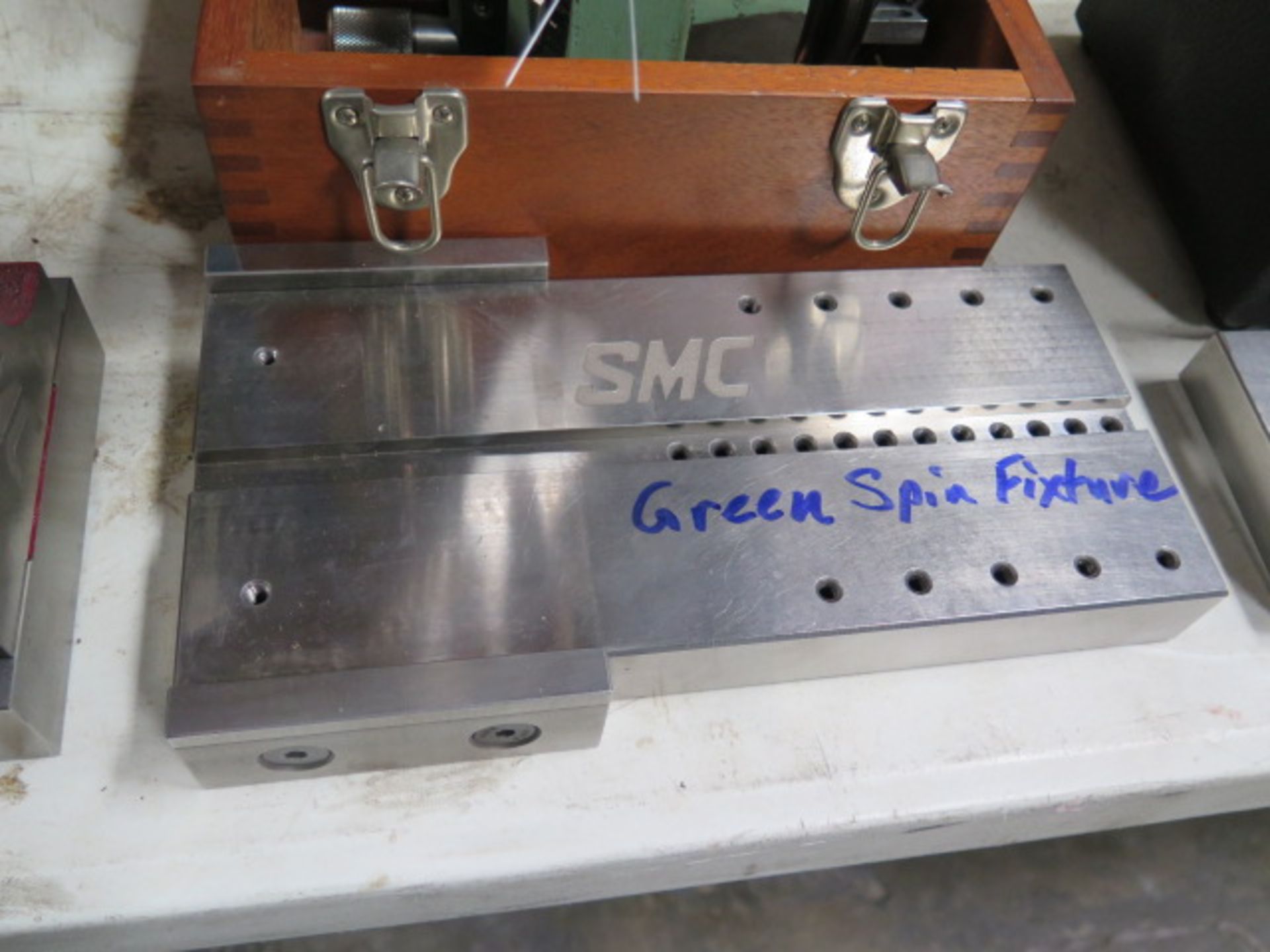 SPI Master-Grind 5C/V-Block Rotary Fixture w/ Base Plate (SOLD AS-IS - NO WARRANTY) - Image 6 of 6