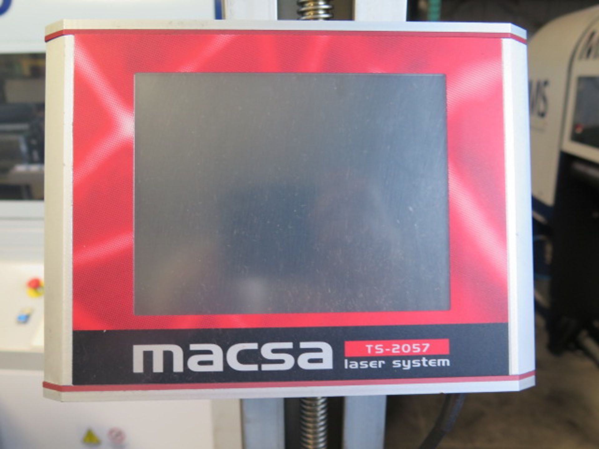 Macsa K-1010SPA Laser Marking System w/ Macsa TS-2057 Control Module, Rolling Stand (SOLD AS-IS - NO - Image 7 of 11