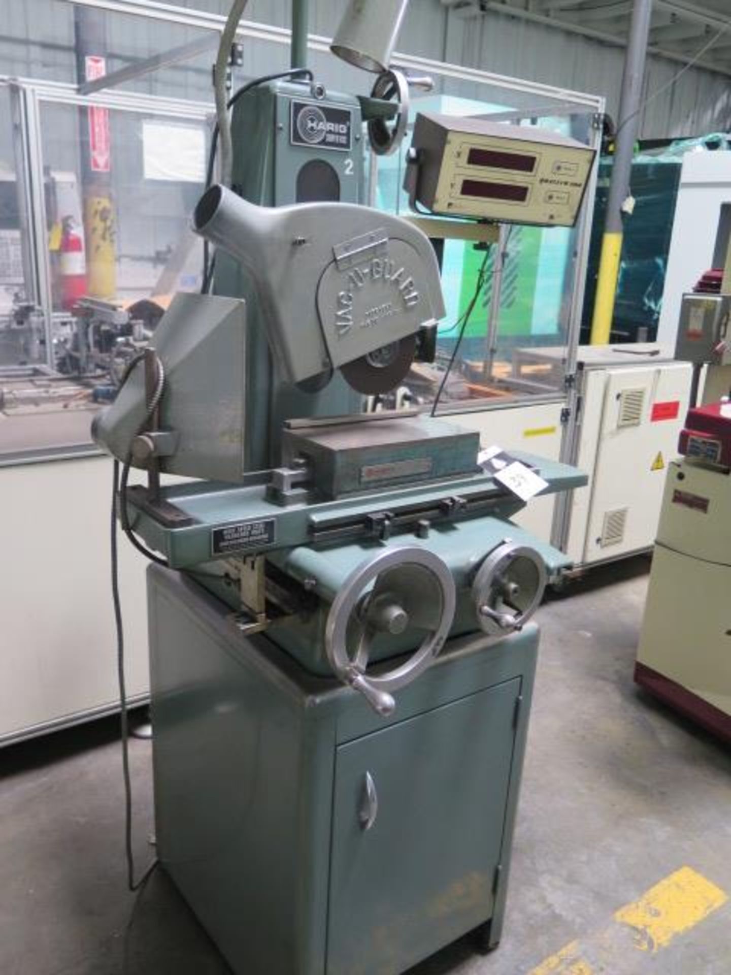 Harig Super 612 6” x 12” Surface Grinder w/ QMS Quality 200 DRO, Hitachi 6” x 12” Fine, SOLD AS IS - Image 2 of 12