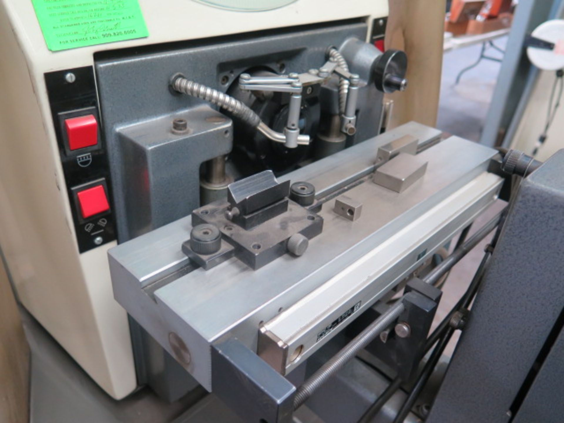 Gage Master mdl. 29GM4 13” Optical Comparator s/n 143473186 w/ J&L Metrology G1 Prog DRO, SOLD AS IS - Image 4 of 12