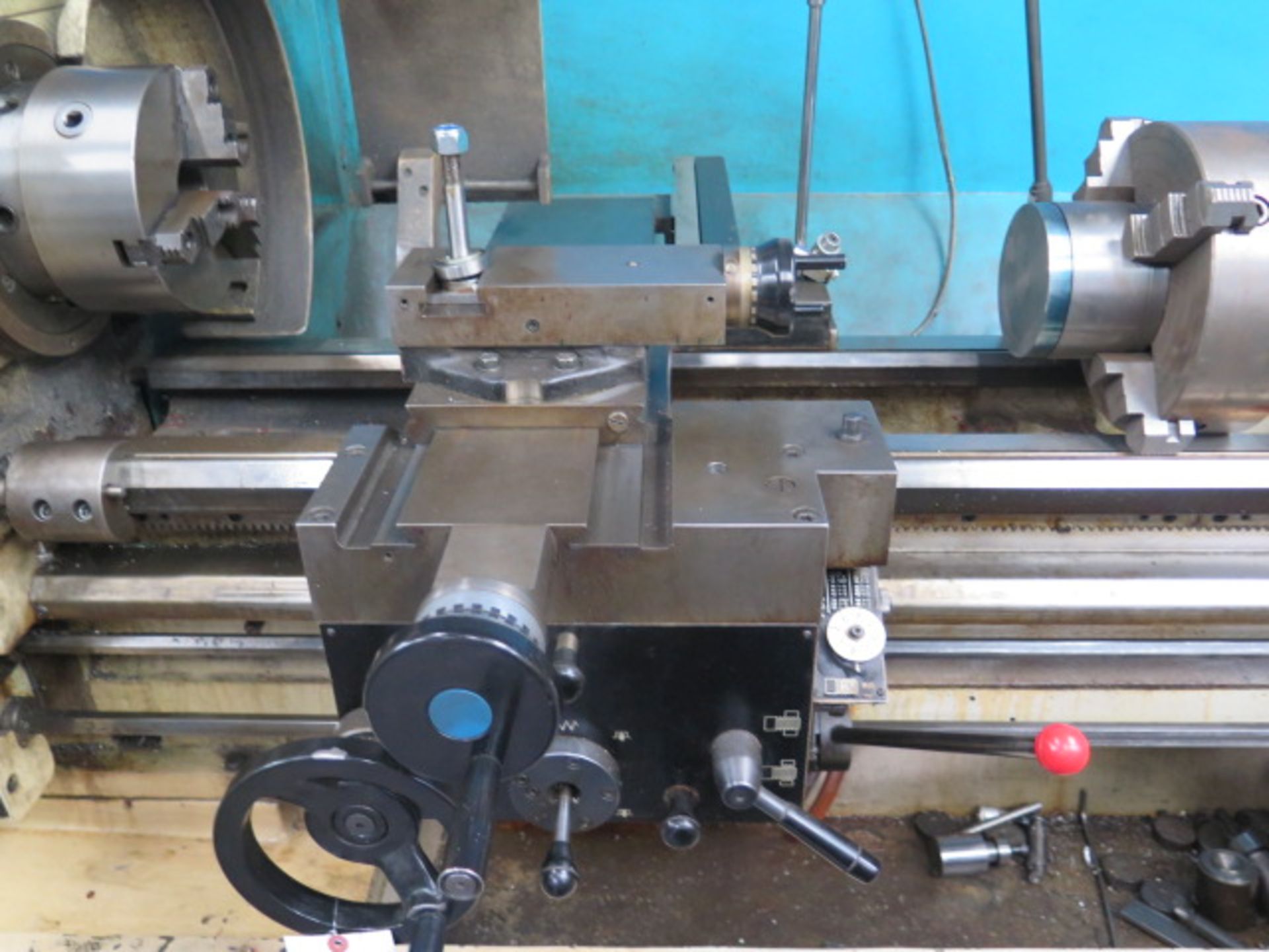 Clausing Colchester 15”VS 16” x 52” Geared Head Bed Lathe s/n VT1643-209 w/ Newall DRO, SOLD AS IS - Image 6 of 12