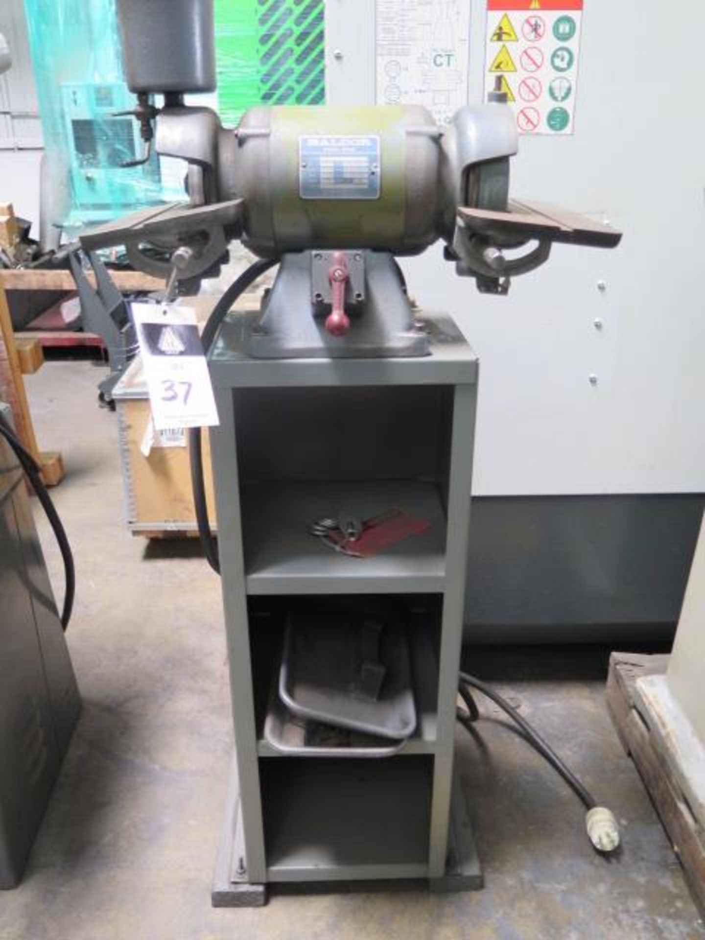 Baldor Pedestal Carbide Tool Grinder (SOLD AS-IS - NO WARRANTY)