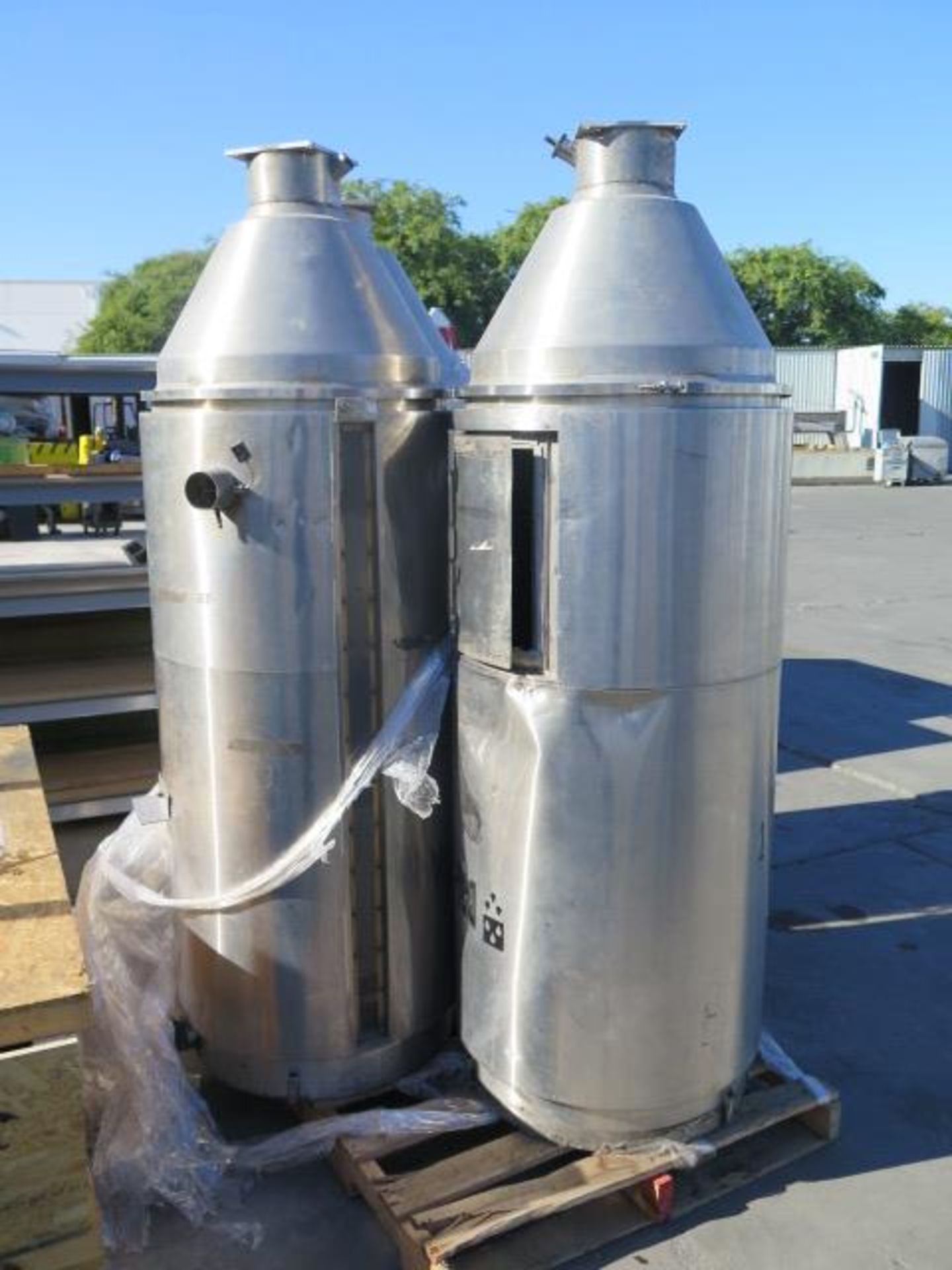 Dry-Air Plastics Hoppers (3) (SOLD AS-IS - NO WARRANTY)