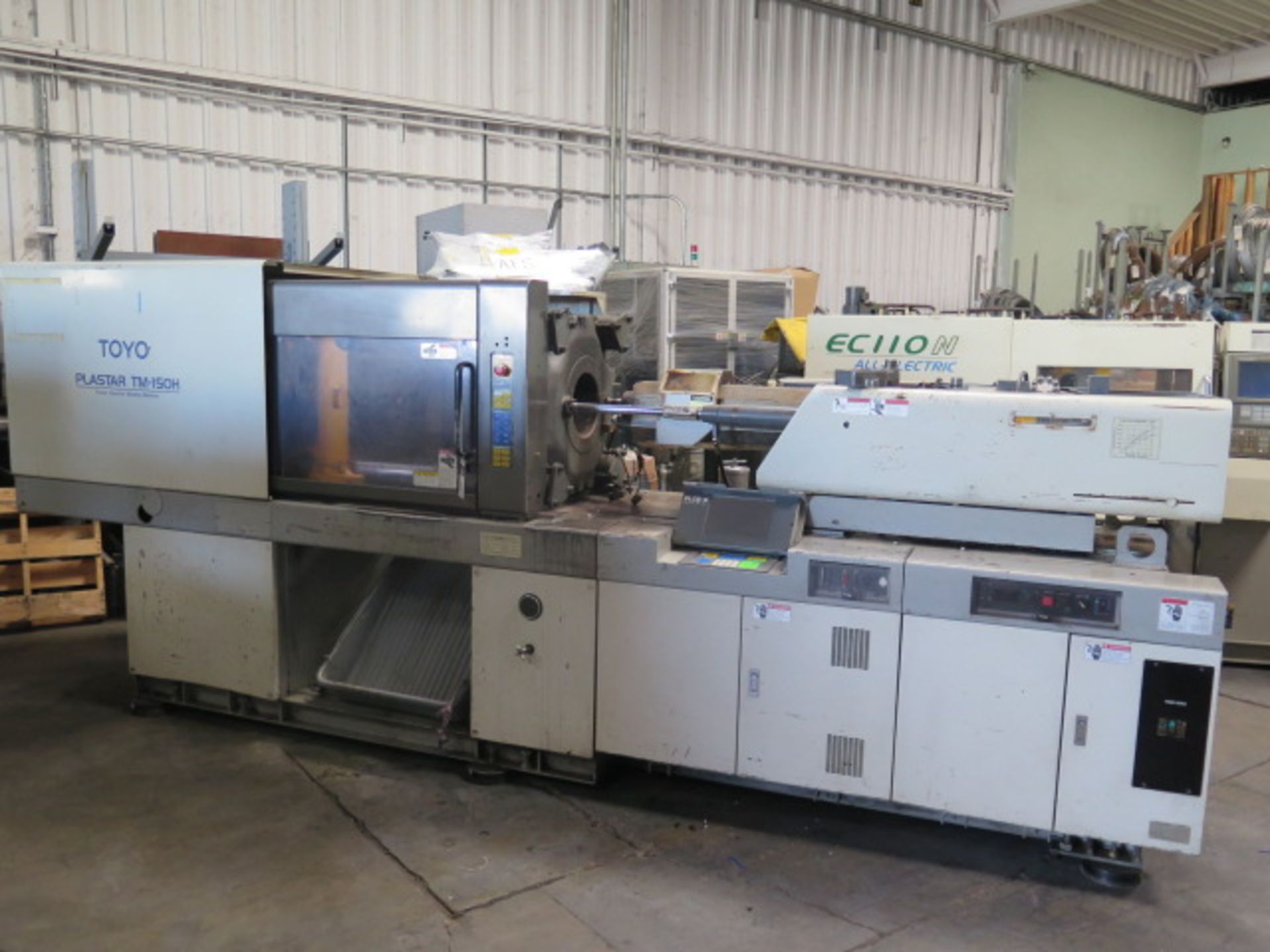 1997 Toyo Machine “Plastar TM-150H” 150 Ton CNC Plastic Inj Molding Machine s/n 1140034, SOLD AS IS - Image 3 of 17