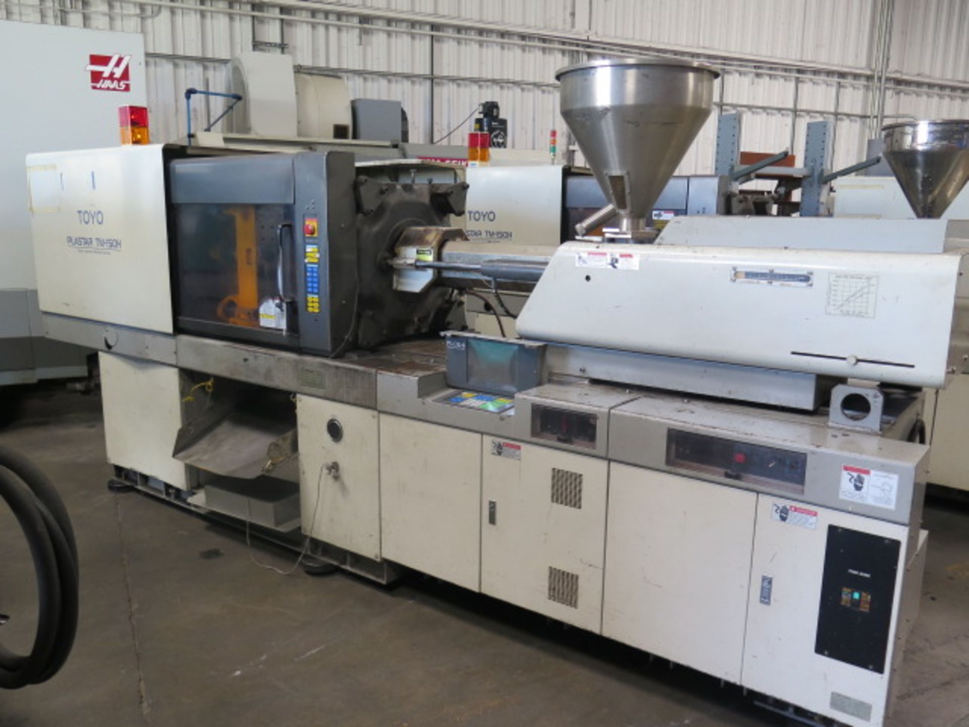 1997 Toyo Machine “Plastar TM-150H” 150 Ton CNC Plastic Injection Molding s/n 1140036, SOLD AS IS