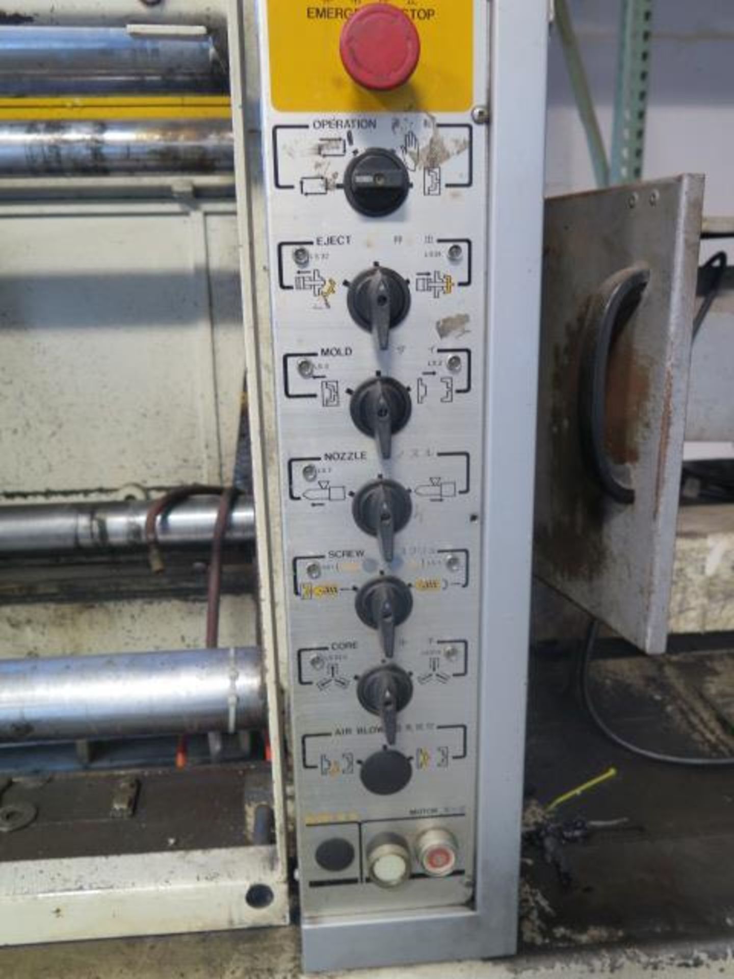 1994 Toshiba ISF150C II-5B 150 Ton Plastic Injec Molding s/n 480710 w/ Toshiba Controls, SOLD AS IS - Image 12 of 18