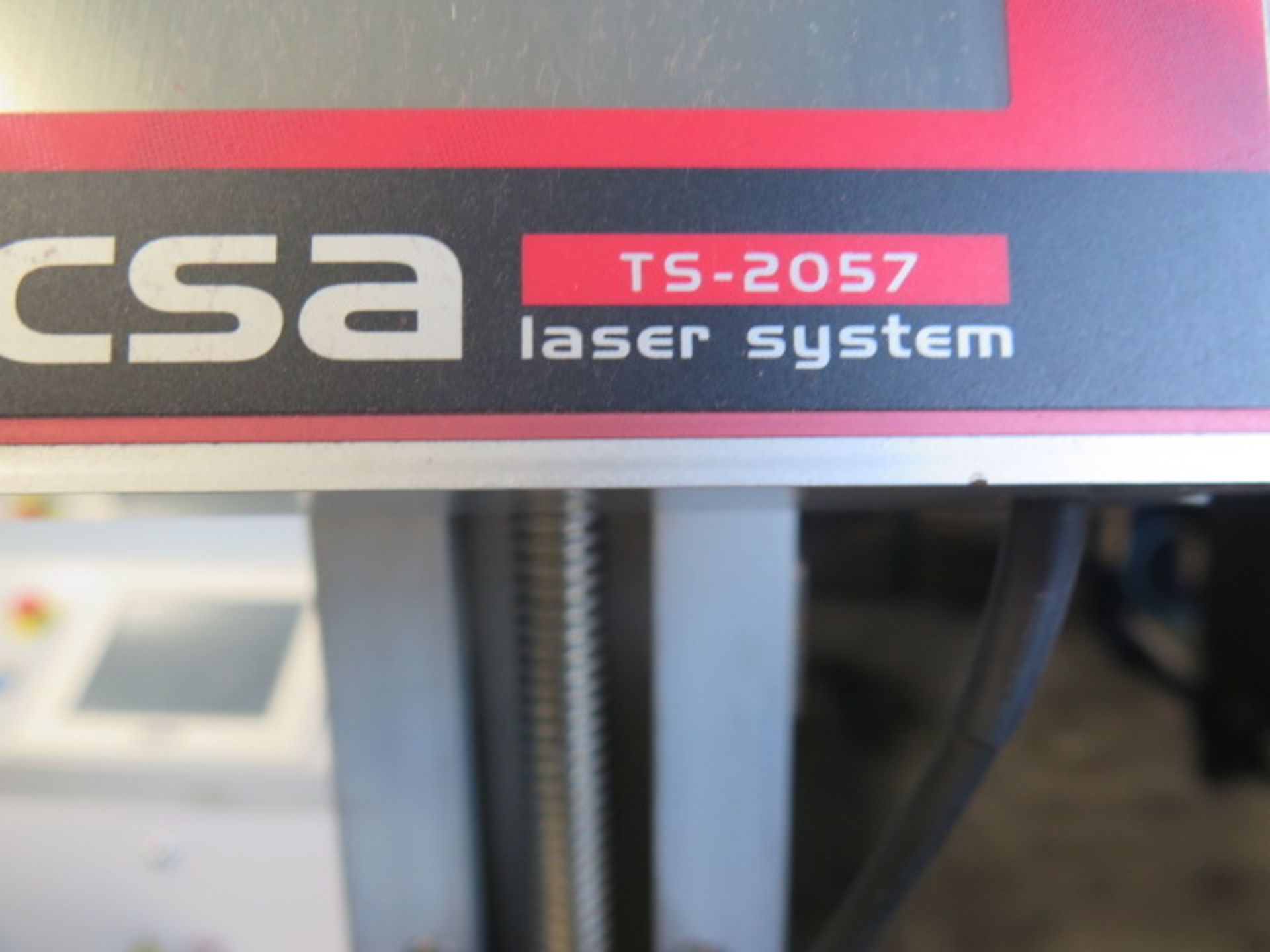Macsa K-1010SPA Laser Marking System w/ Macsa TS-2057 Control Module, Rolling Stand (SOLD AS-IS - NO - Image 8 of 11