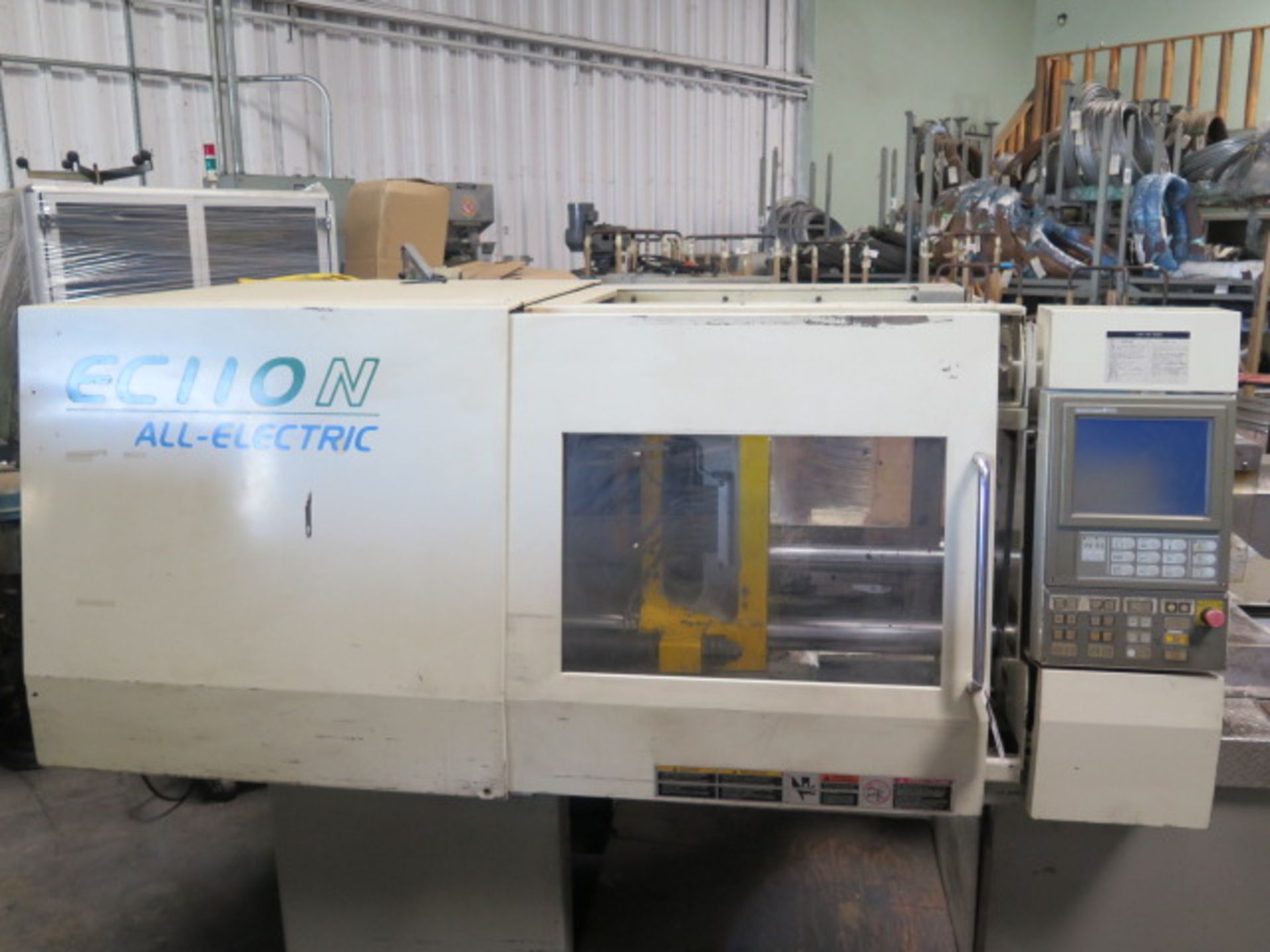 Toshiba EC110NV21-2 110 Ton CNC All Electric Plastic Injection Molding Machine s/n B1J138,SOLD AS IS - Image 5 of 14