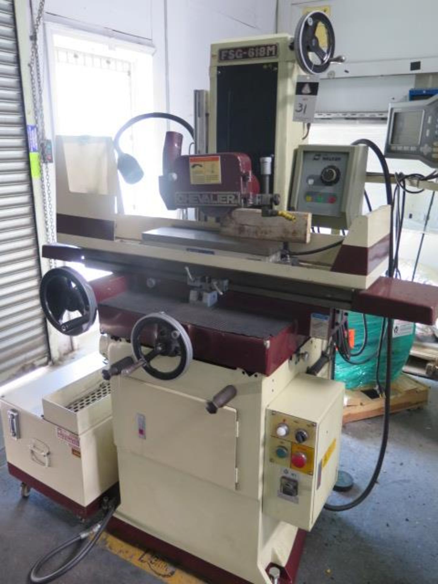 Falcon Chevalier FSG-618M 6” x 18” Surface Grinder s/n A3833047 w/ Acu-Rite Prog DRO, SOLD AS IS - Image 3 of 13