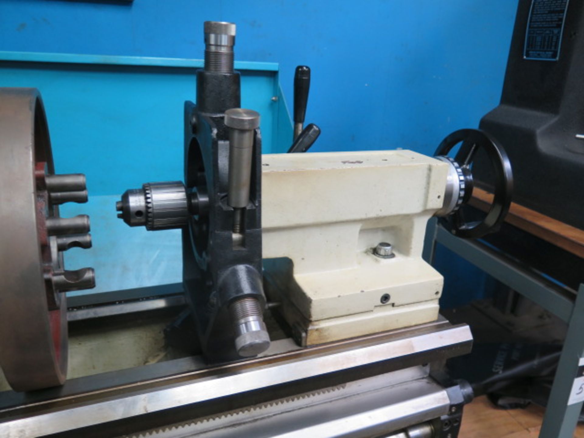 Clausing Colchester 15”VS 16” x 52” Geared Head Bed Lathe s/n VT1643-209 w/ Newall DRO, SOLD AS IS - Image 8 of 12