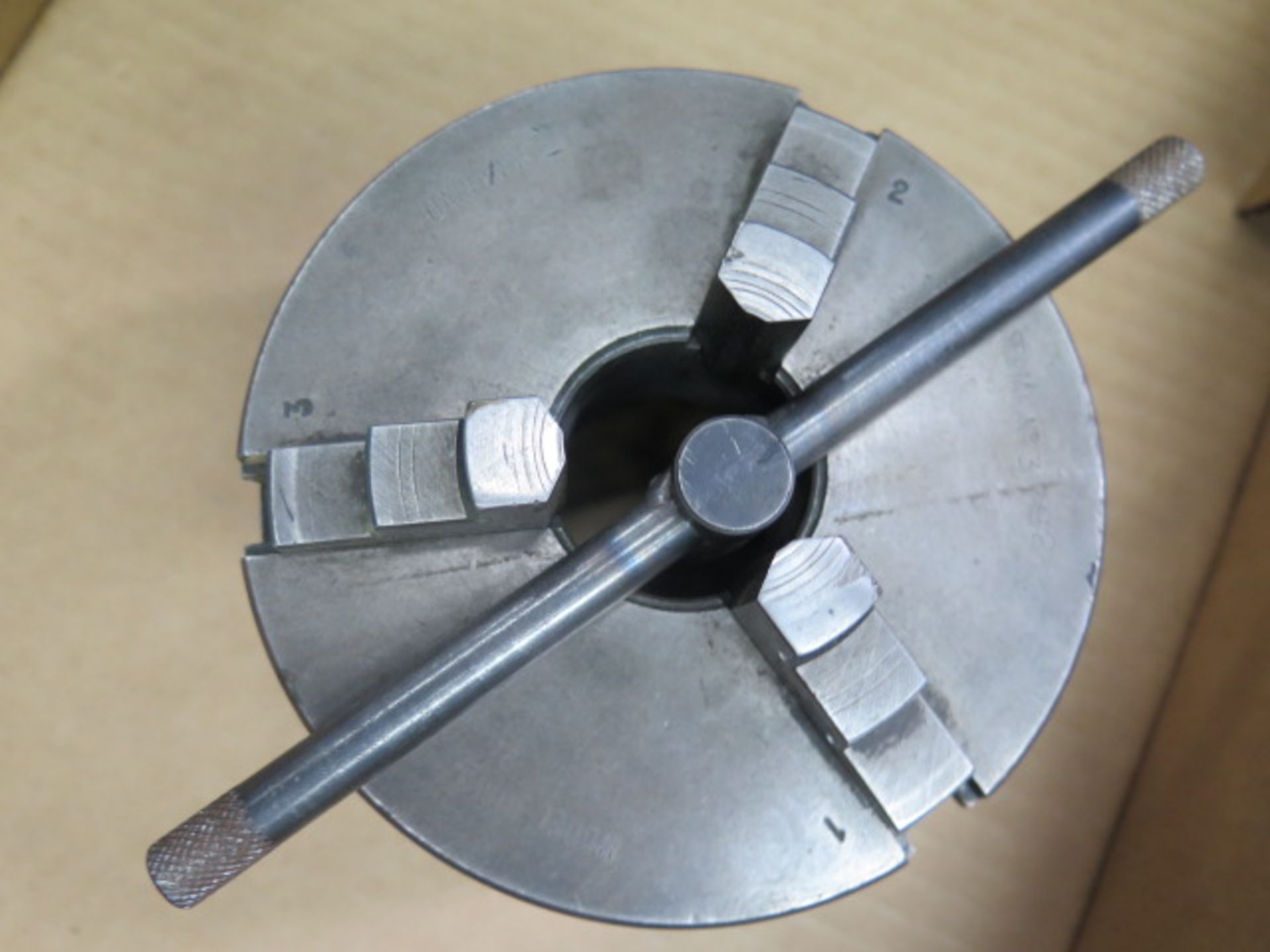 6" 3-Jaw Chuck (Fits Hardinge) (SOLD AS-IS - NO WARRANTY) - Image 5 of 6