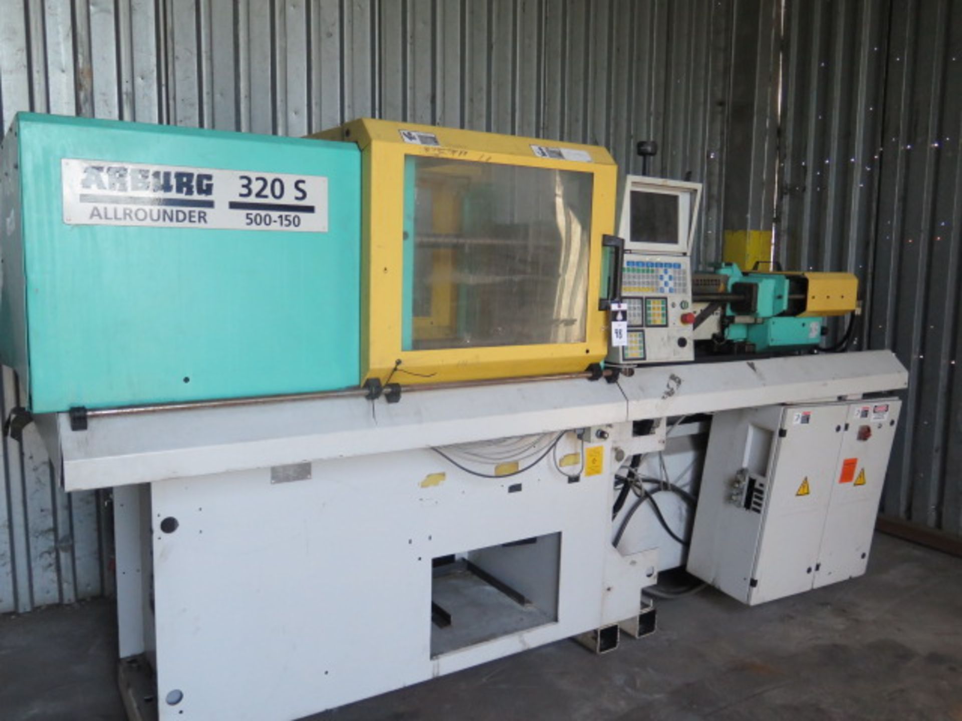 1997 Arburg 320S Allrounder 50/150 56 Ton CNC Plastic Inject Molding Machine s/n 168621, SOLD AS IS - Image 2 of 16