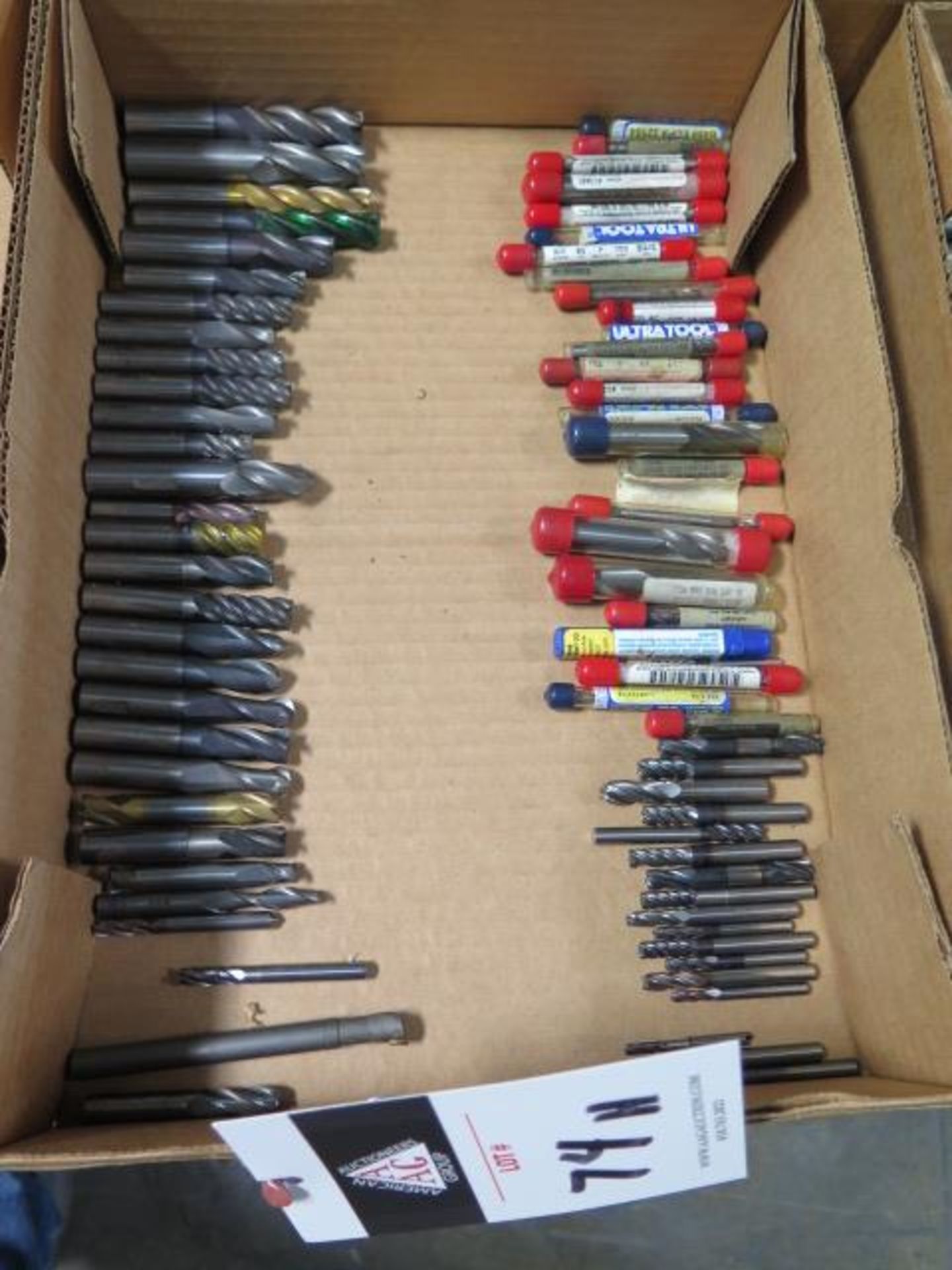 Carbide Endmills (SOLD AS-IS - NO WARRANTY)