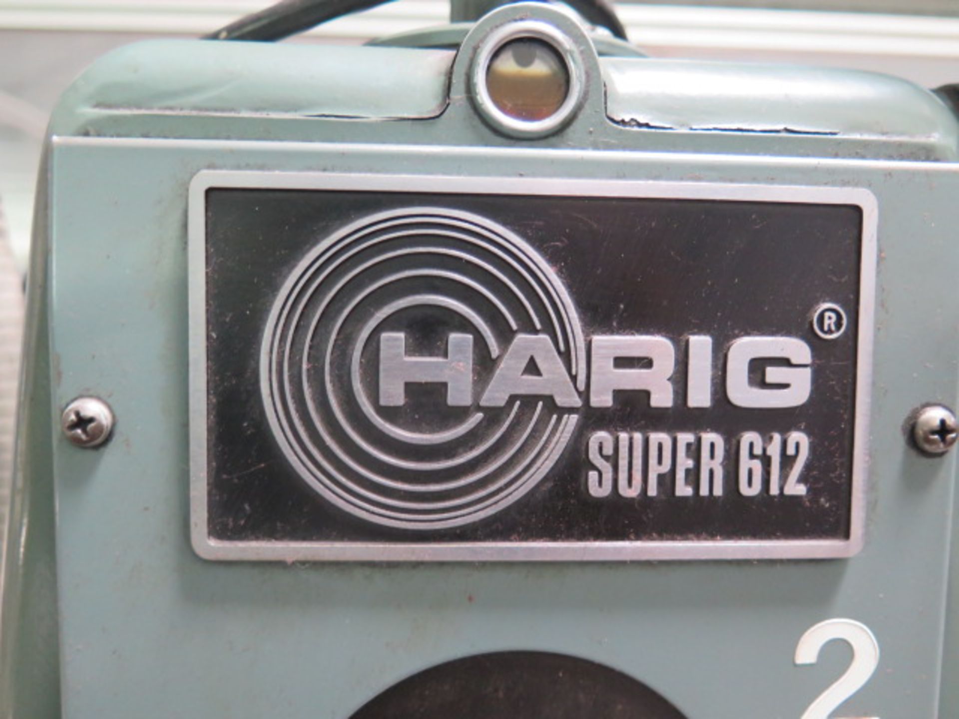Harig Super 612 6” x 12” Surface Grinder w/ QMS Quality 200 DRO, Hitachi 6” x 12” Fine, SOLD AS IS - Image 12 of 12