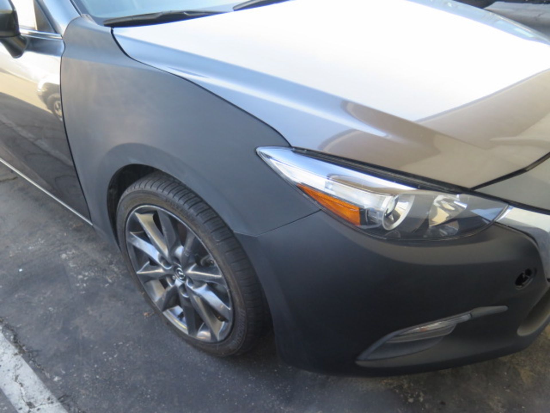 2018 Mazda 3 4-Door Sedan Lisc# 8CNY428 w/Gas Engine, Automatic Trans, Front End Damage, SOLD AS IS - Image 4 of 25