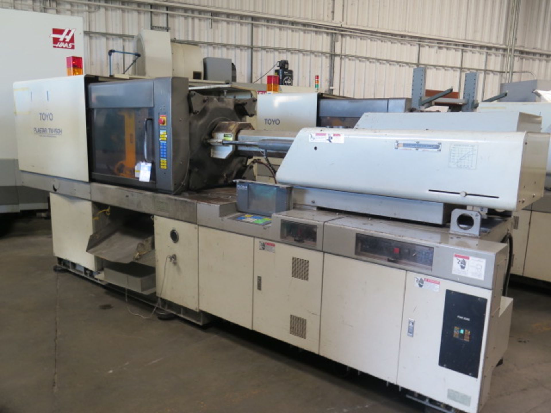 1997 Toyo Machine “Plastar TM-150H” 150 Ton CNC Plastic Injection Molding s/n 1140036, SOLD AS IS - Image 3 of 19