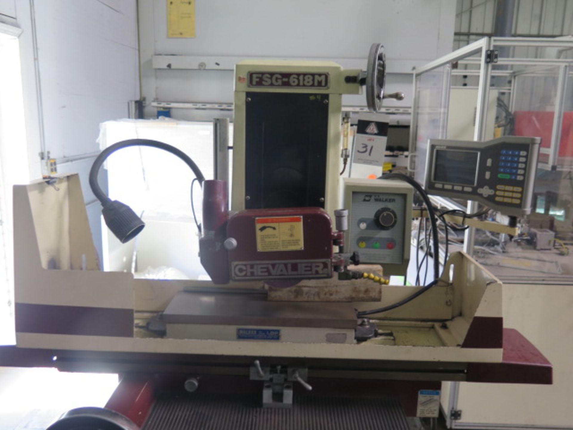 Falcon Chevalier FSG-618M 6” x 18” Surface Grinder s/n A3833047 w/ Acu-Rite Prog DRO, SOLD AS IS - Image 4 of 13