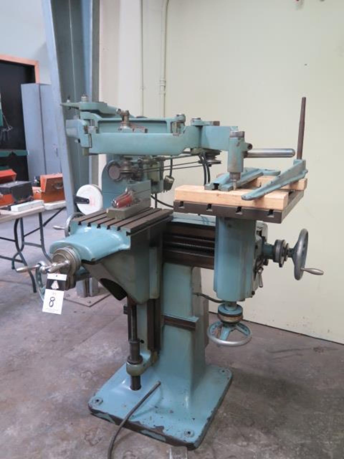 Herluce HE-1 Pantograph Machine w/ 12,000/14,000 Max RPM, 11” x 14” Work Table (SOLD AS-IS - NO - Image 2 of 12