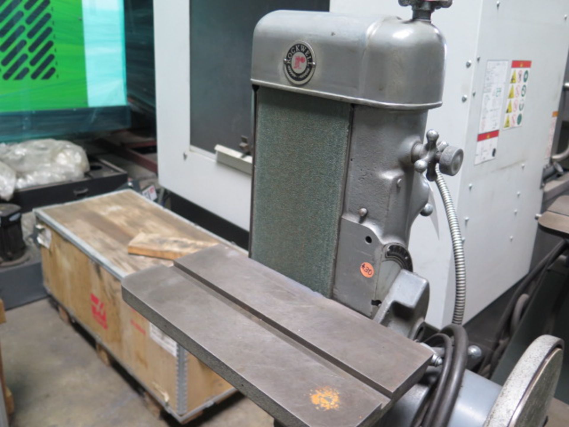 Rockwell / Delta 6” Belt / 12” Disc Sander w/ Stand (SOLD AS-IS - NO WARRANTY) - Image 3 of 7