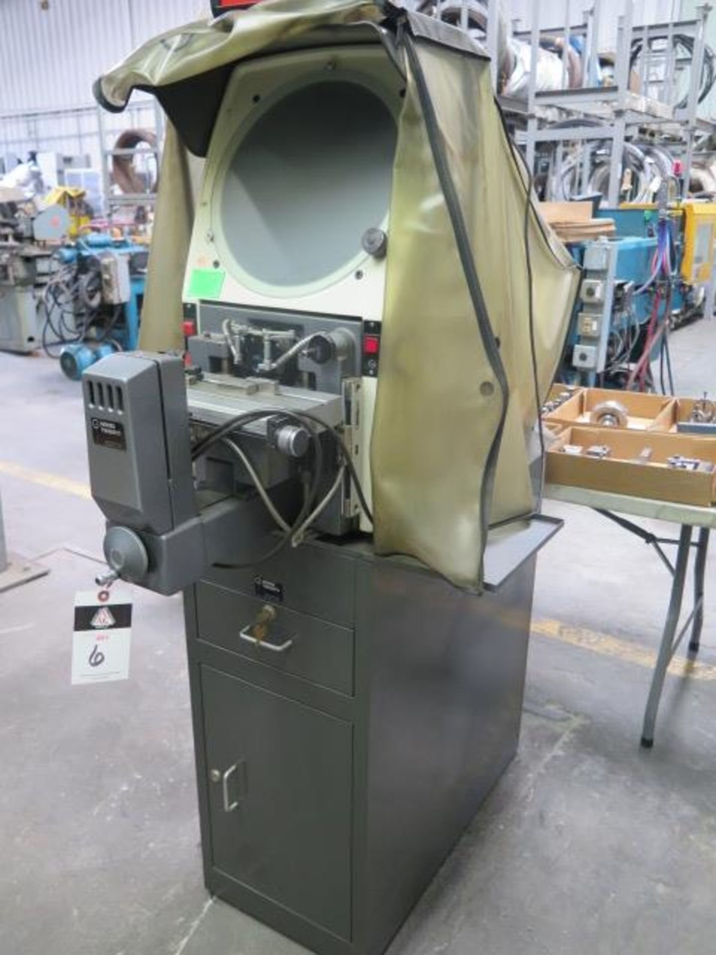 Gage Master mdl. 29GM4 13” Optical Comparator s/n 143473186 w/ J&L Metrology G1 Prog DRO, SOLD AS IS - Image 2 of 12