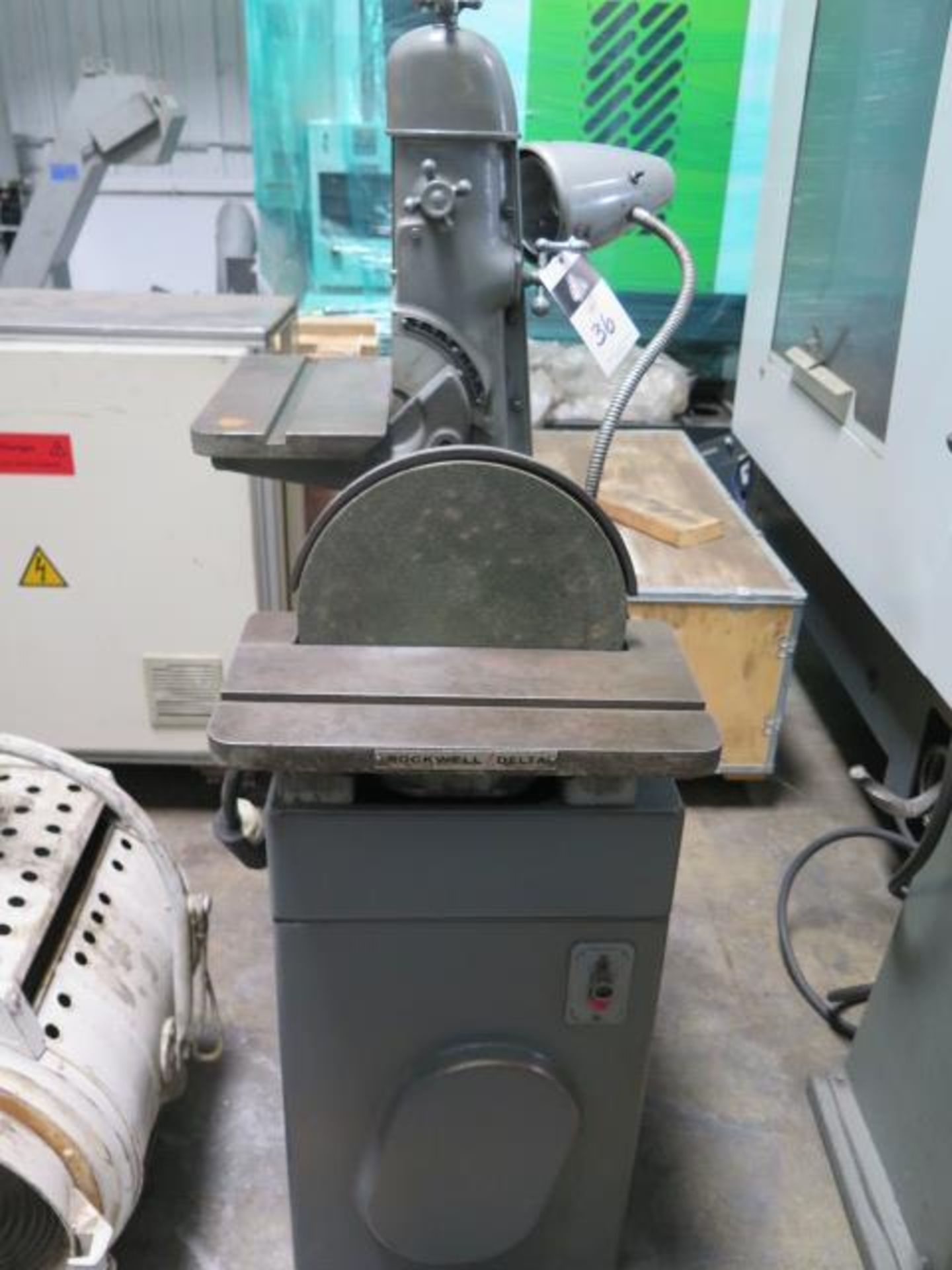 Rockwell / Delta 6” Belt / 12” Disc Sander w/ Stand (SOLD AS-IS - NO WARRANTY)