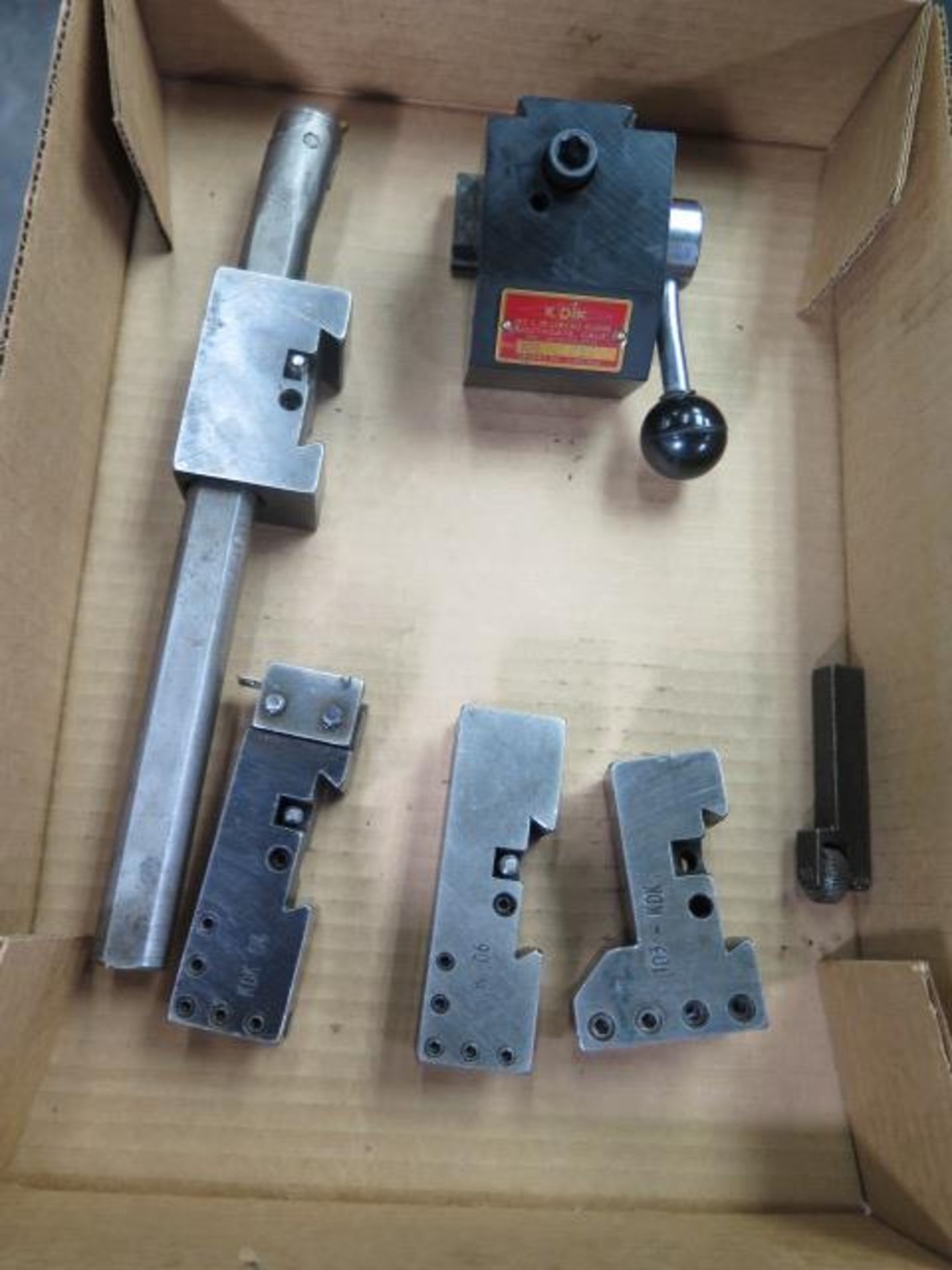 KDK Tool Post and Tool Holders (SOLD AS-IS - NO WARRANTY) - Image 2 of 5