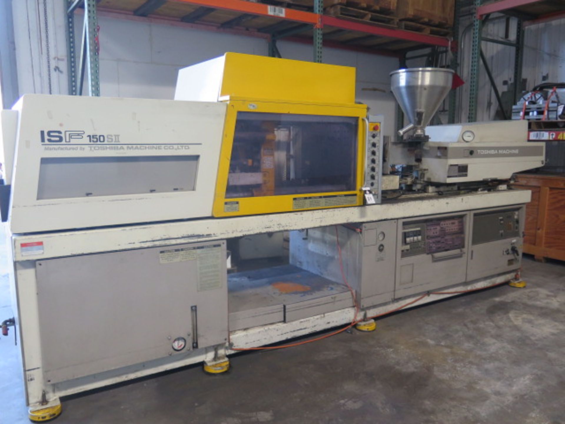 1994 Toshiba ISF150C II-5B 150 Ton Plastic Injec Molding s/n 480710 w/ Toshiba Controls, SOLD AS IS