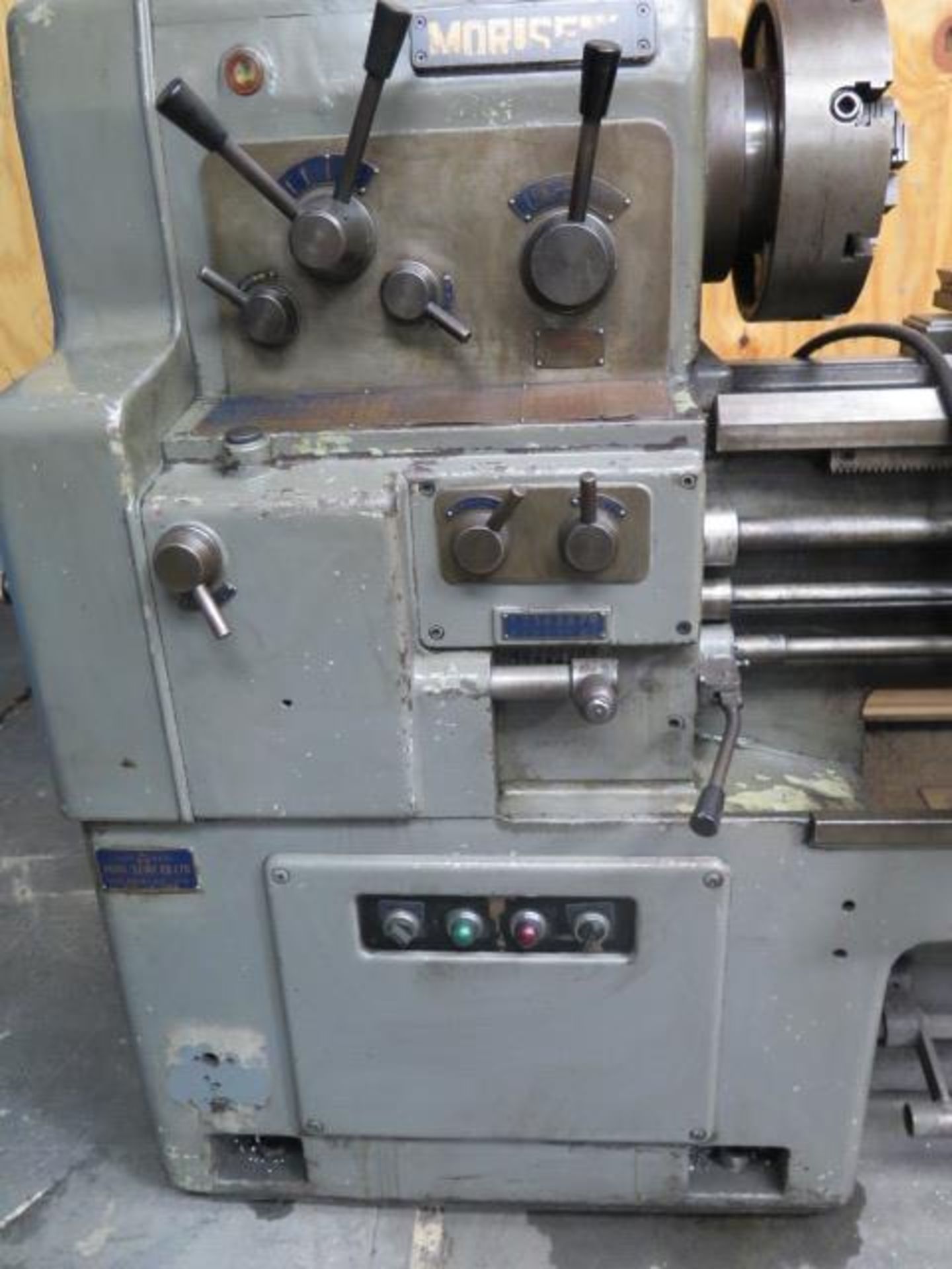 Mori Seiki MS-850 17” x 36” Geared Head Lathe s/n 6265 w/ 32-1800 RPM, Inch Threading, SOLD AS IS - Image 4 of 12