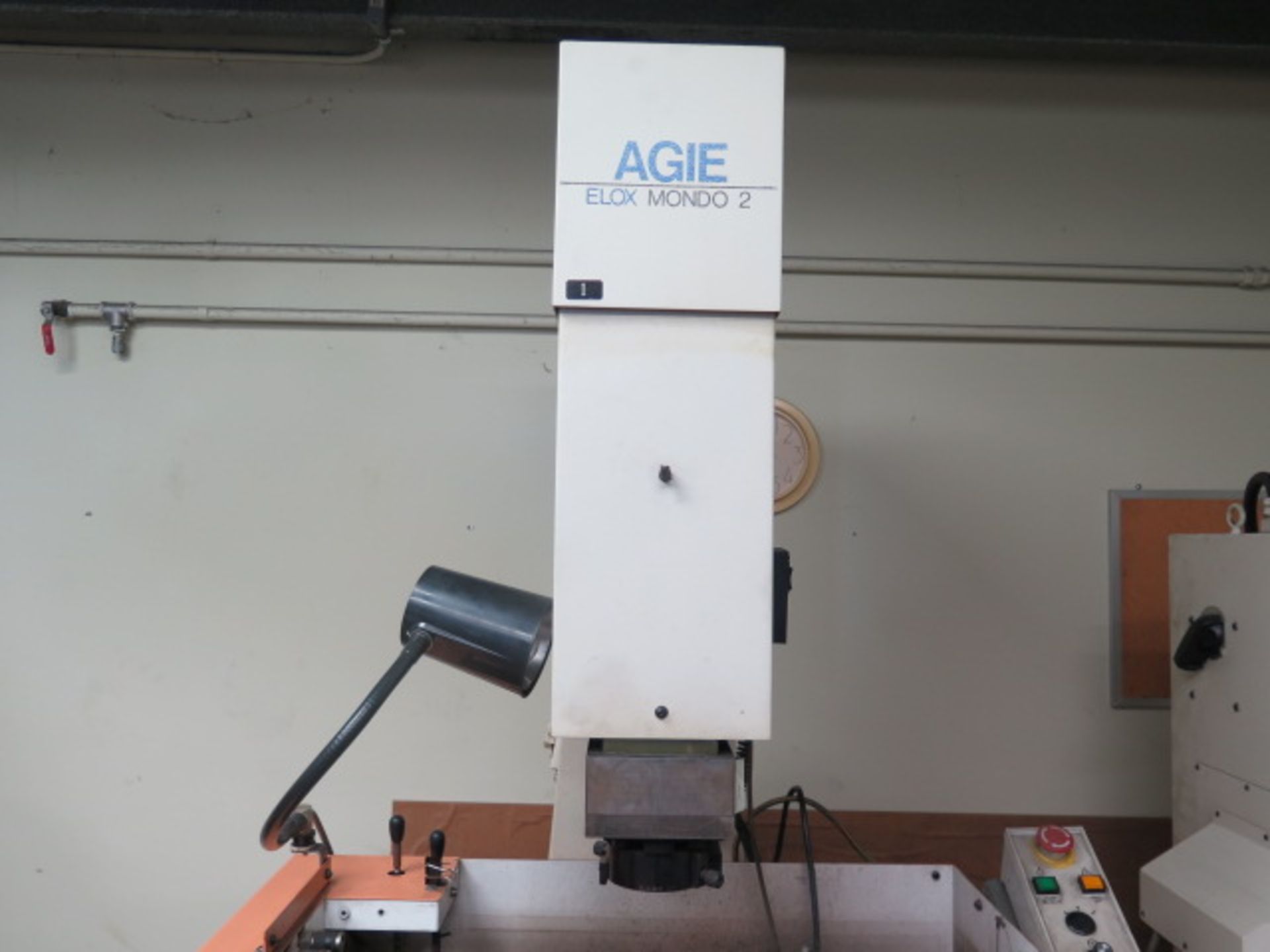 Agie Elox Mondo 2 Die-Sinker EDM s/n 001 w/ Agie Controls, Elox 60A Power Generator, SOLD AS IS - Image 3 of 17