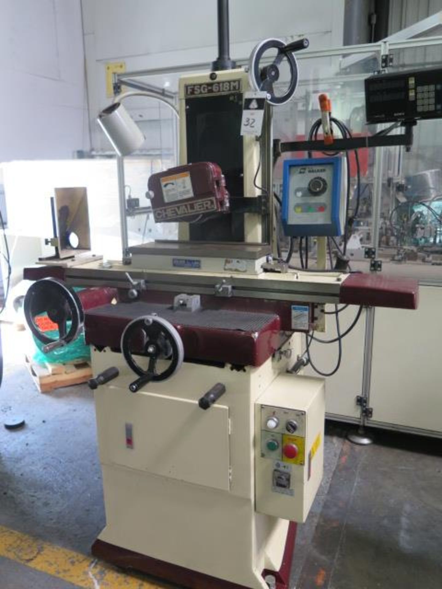 Falcon Chevalier FSG-618M 6” x 18” Surface Grinder s/n A3851006 w/ Sony LG10 DRO, SOLD AS IS - Image 2 of 14