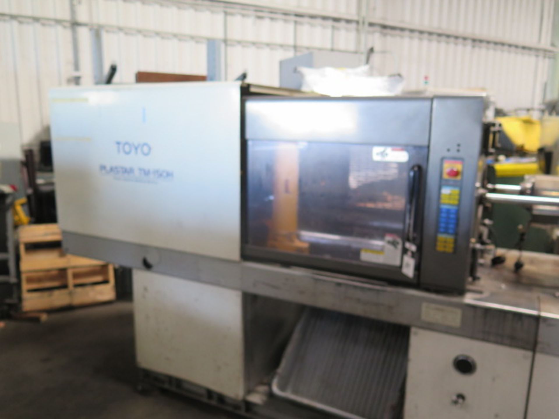 1997 Toyo Machine “Plastar TM-150H” 150 Ton CNC Plastic Inj Molding Machine s/n 1140034, SOLD AS IS - Image 5 of 17