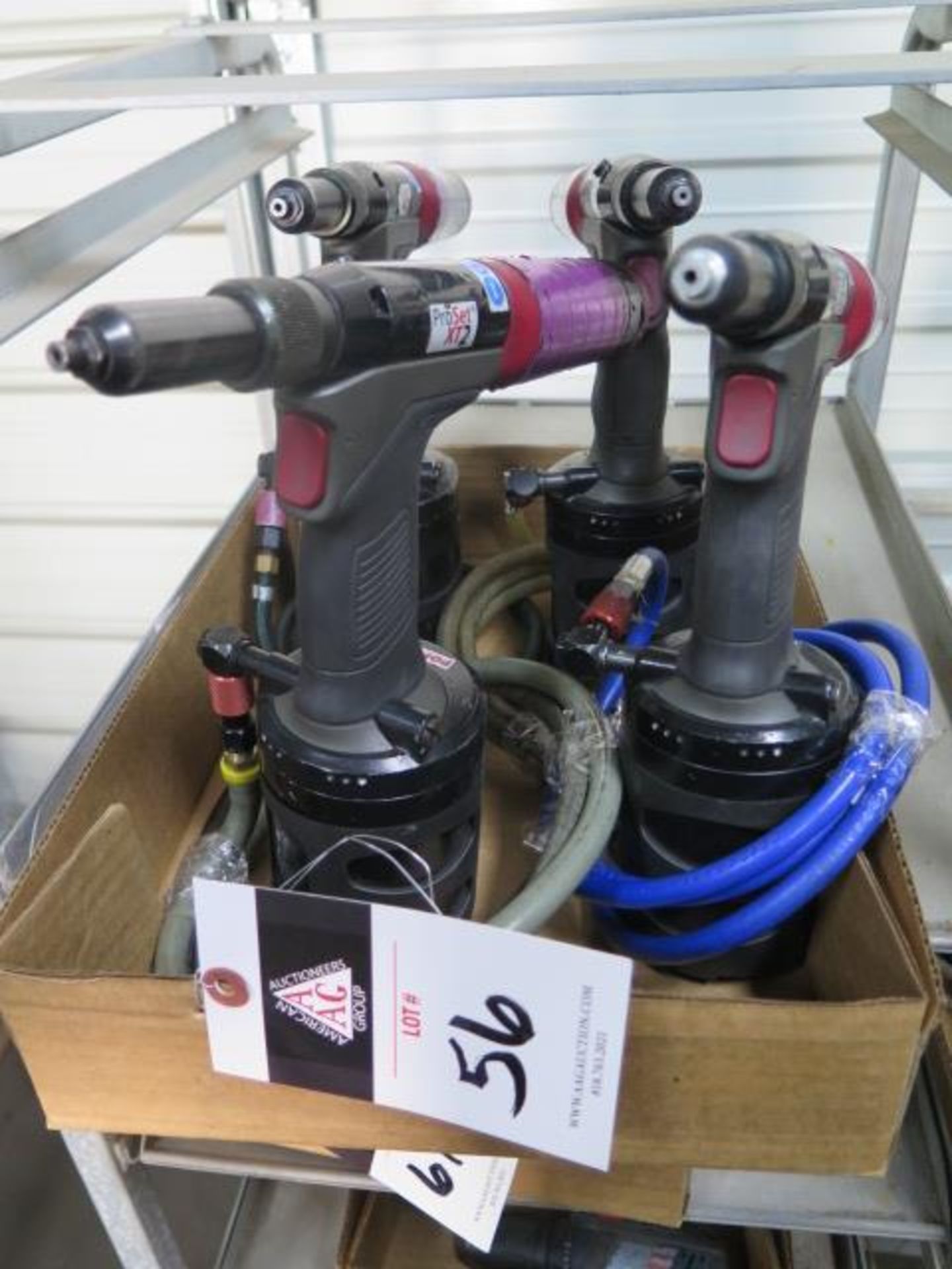 PopSert XT2 Pneumatic Pop Riveters (4) (SOLD AS-IS - NO WARRANTY)