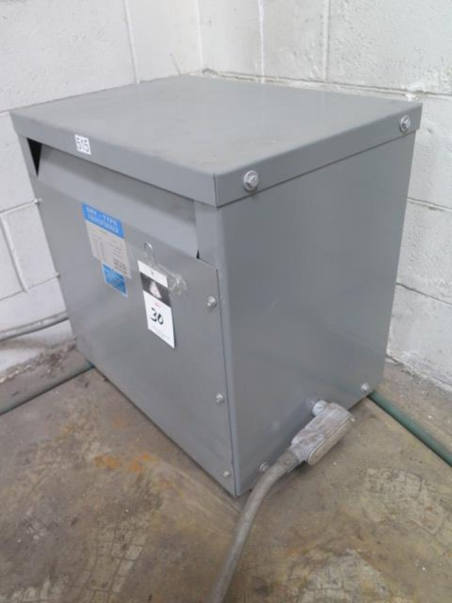 Challenger 25kVA Transformer 480-208/120 (SOLD AS-IS - NO WARRANTY) - Bild 2 aus 3