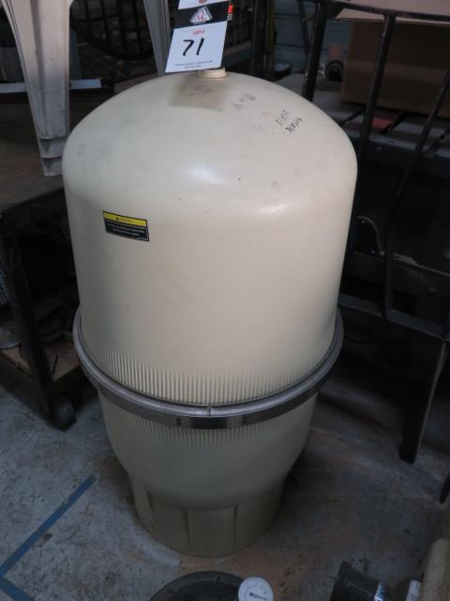 2008 Pentair HTR 400 Master-Temp Gas Pool Heater and Pentair “Clean & Clear Plus Pool Filter (SOLD - Image 6 of 11