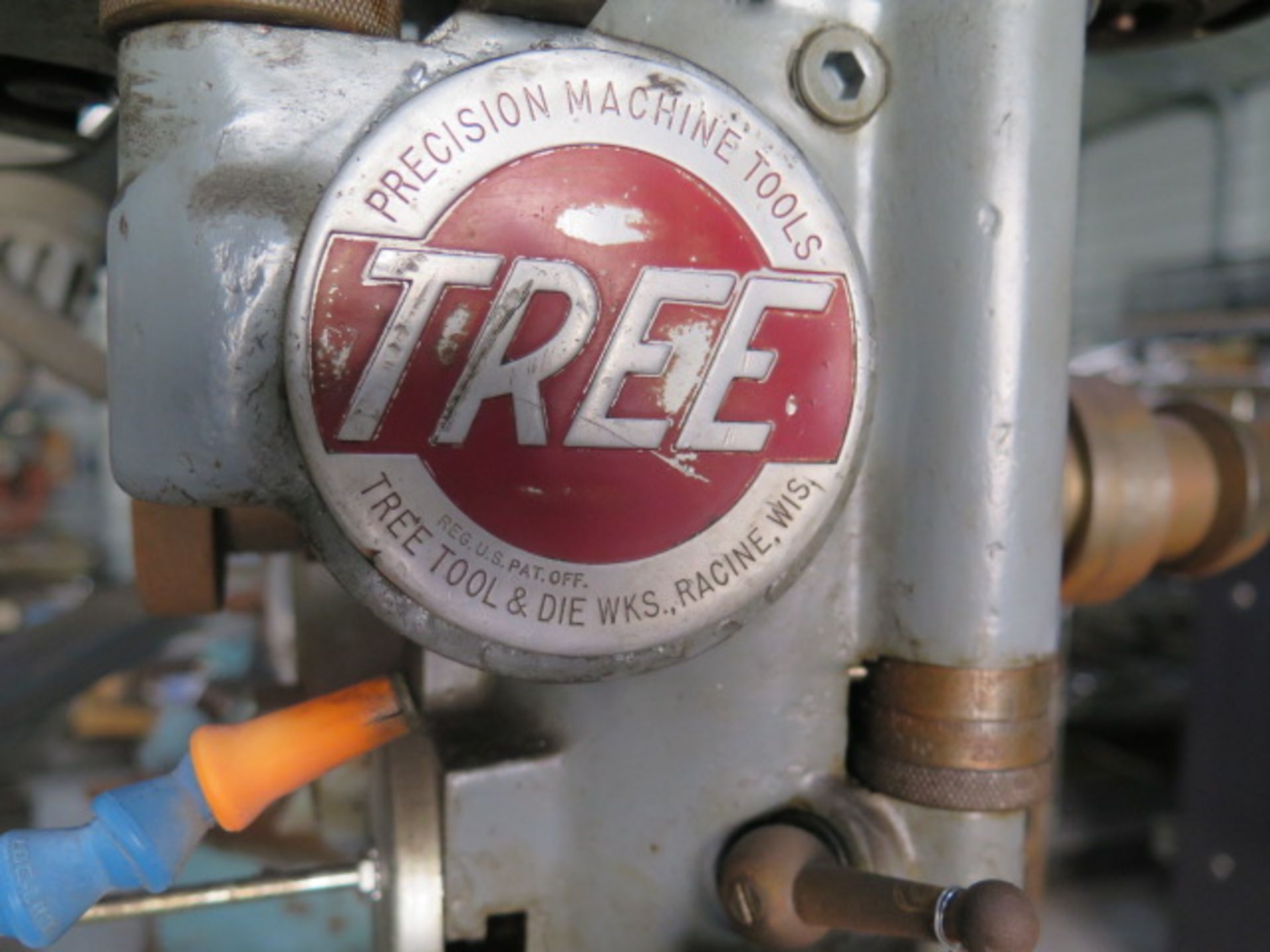 Tree 2UVR Vertical Mill w/ 1.5 Hp Motor, 60-3300 RPM, Power Feeds, 10 ½” x 42”, SOLD AS IS - Image 3 of 11