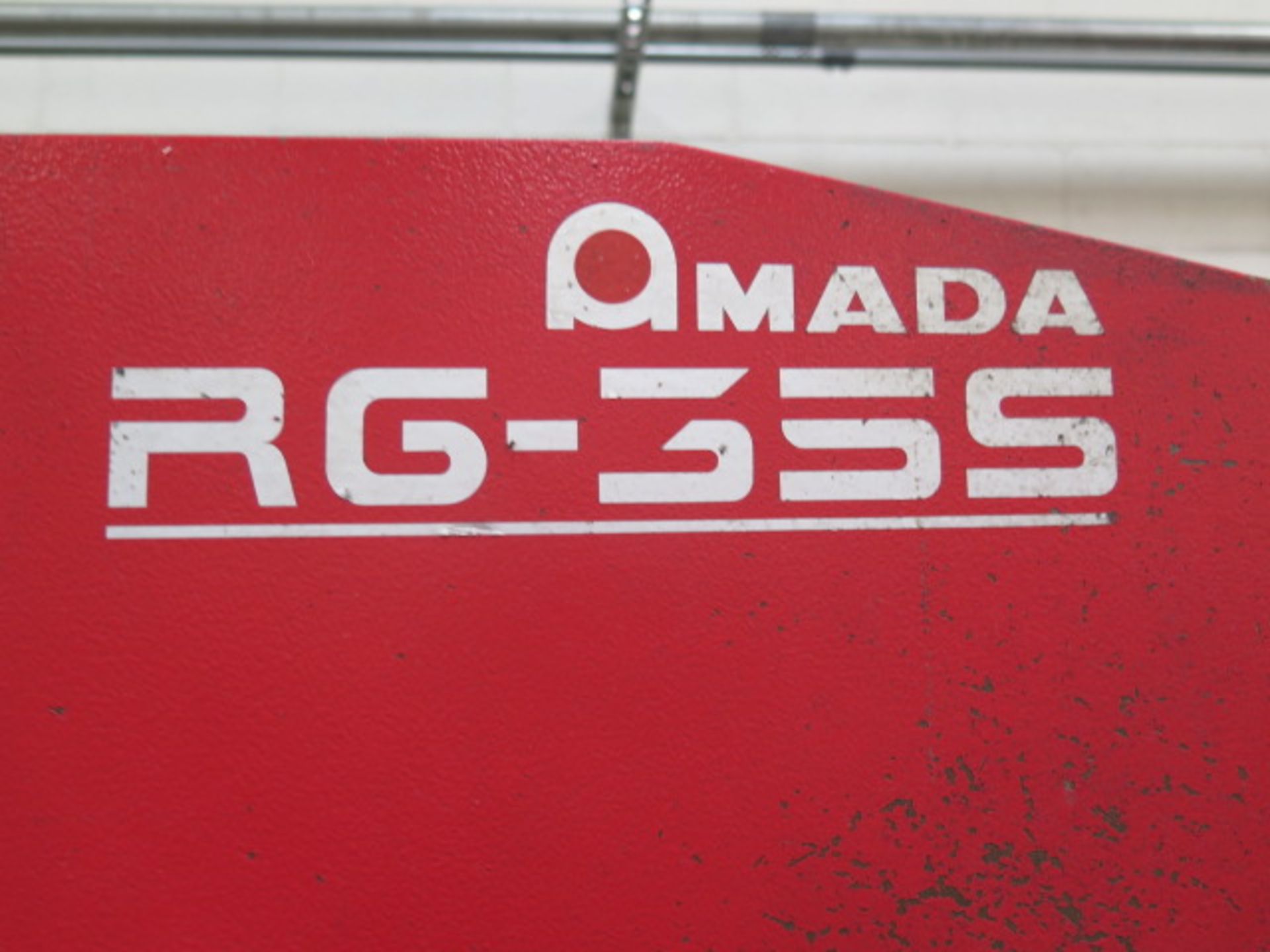 1998 Amada RG-35 35 Ton x 48” CNC Press Brake s/n 357000 w/ Amada NC9-EX II Controls, SOLD AS IS - Image 4 of 12