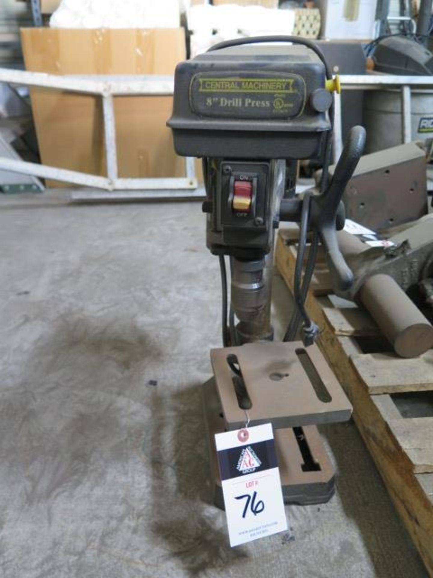 Central Machinery 8" Table Model Drill Press (SOLD AS-IS - NO WARRANTY)