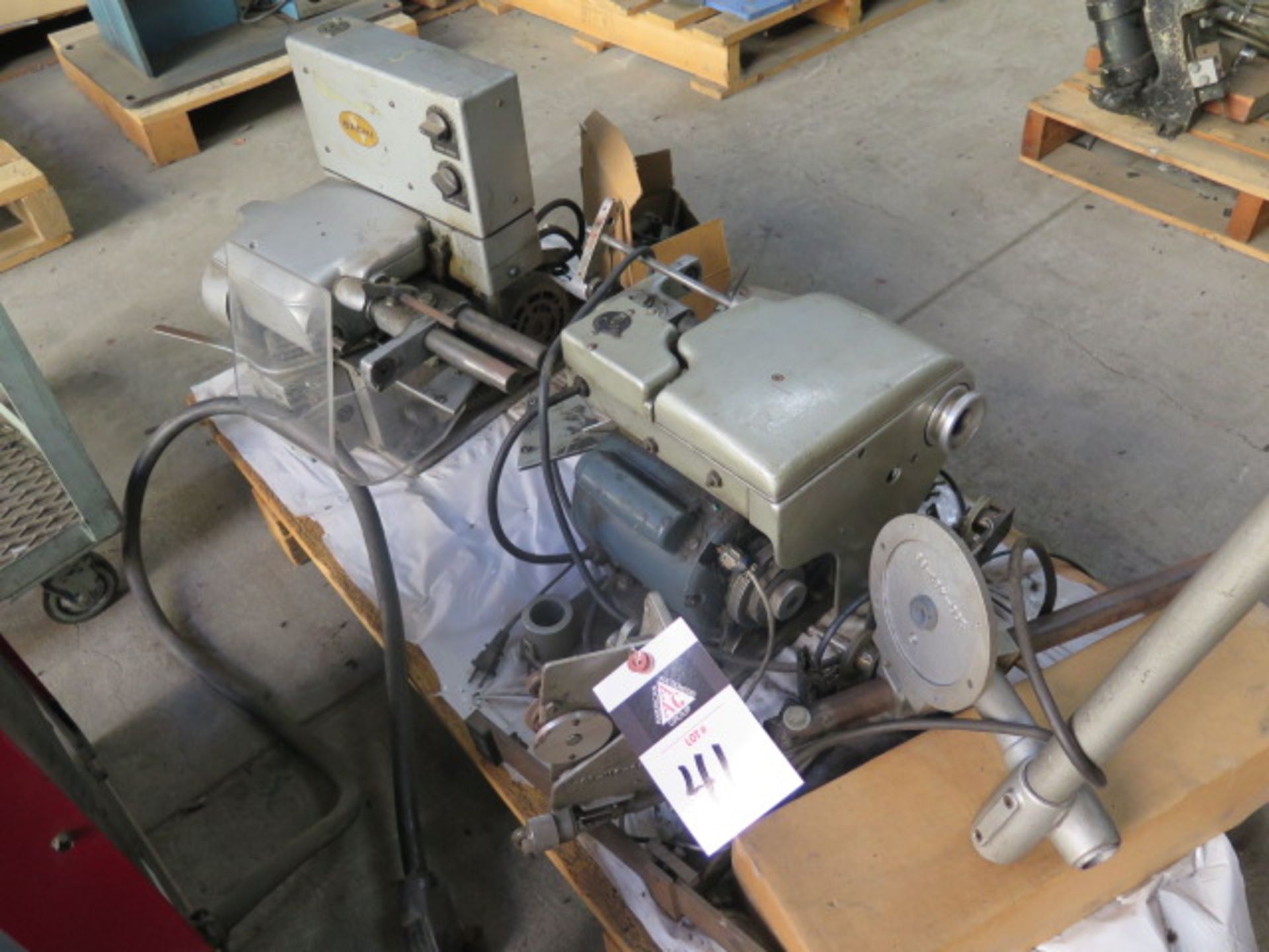 Bachi mdl. 115D E/C SCR Coil Winder s/n 3633 and Bachi Winder Parts (SOLD AS-IS - NO WARRANTY)
