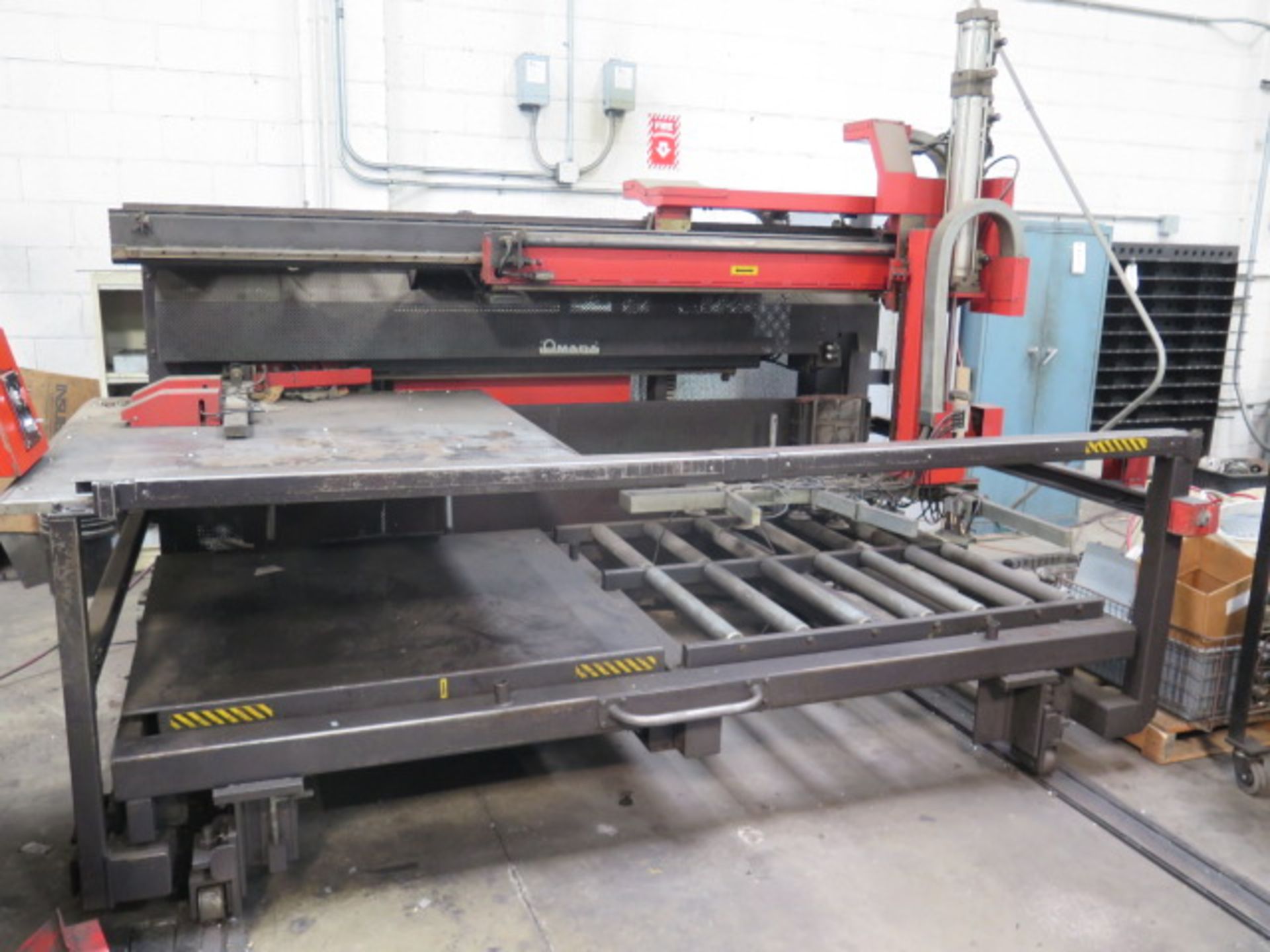 1990 Amada PEGA-345 30-Ton CNC Turret Punch s/n AQ450083 w/ 04P-C Controls, 40-Station, SOLD AS IS - Image 18 of 21