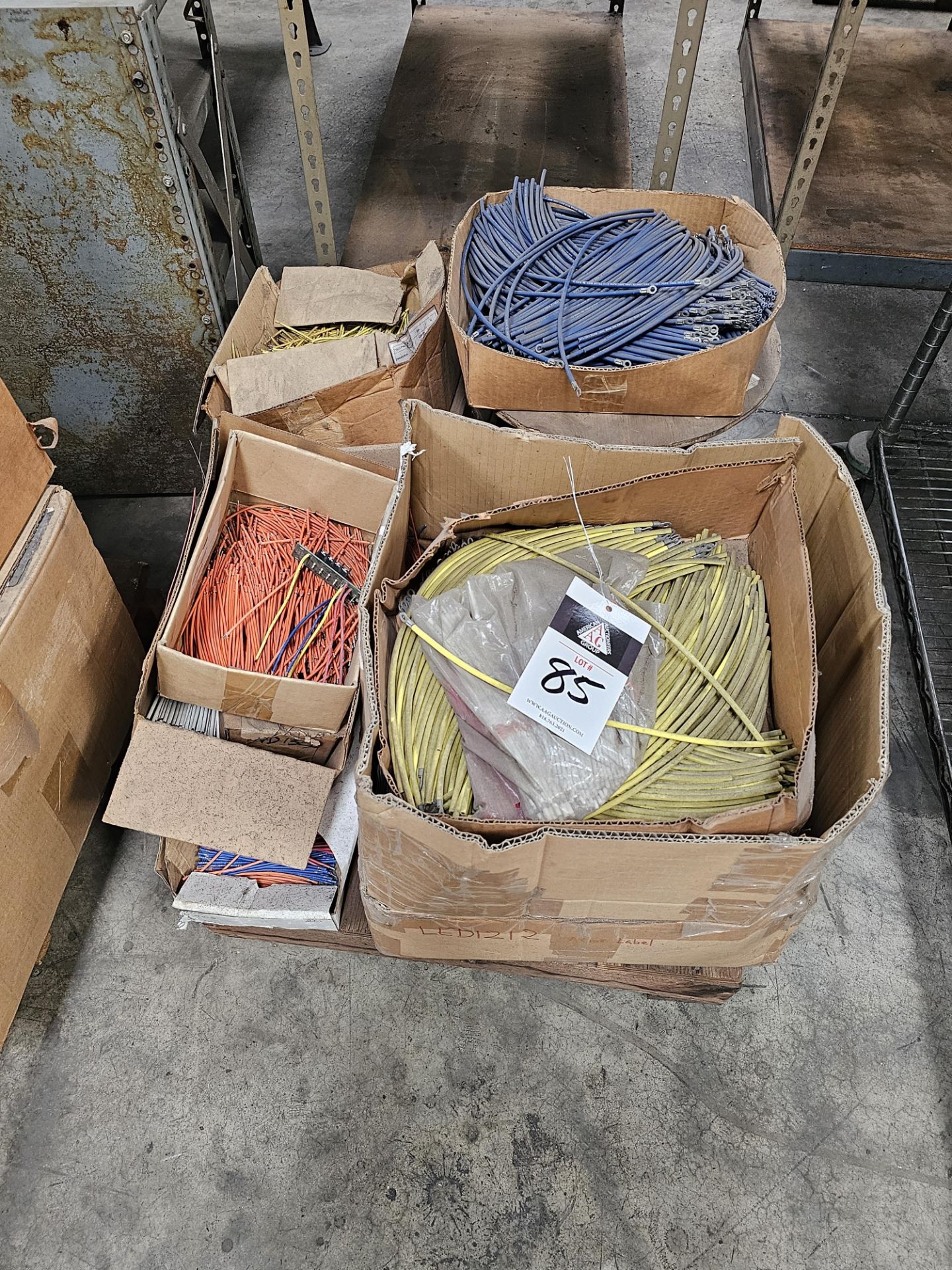 Pallet of Copper Wire Connectors (SOLD AS-IS - NO WARRANTY)