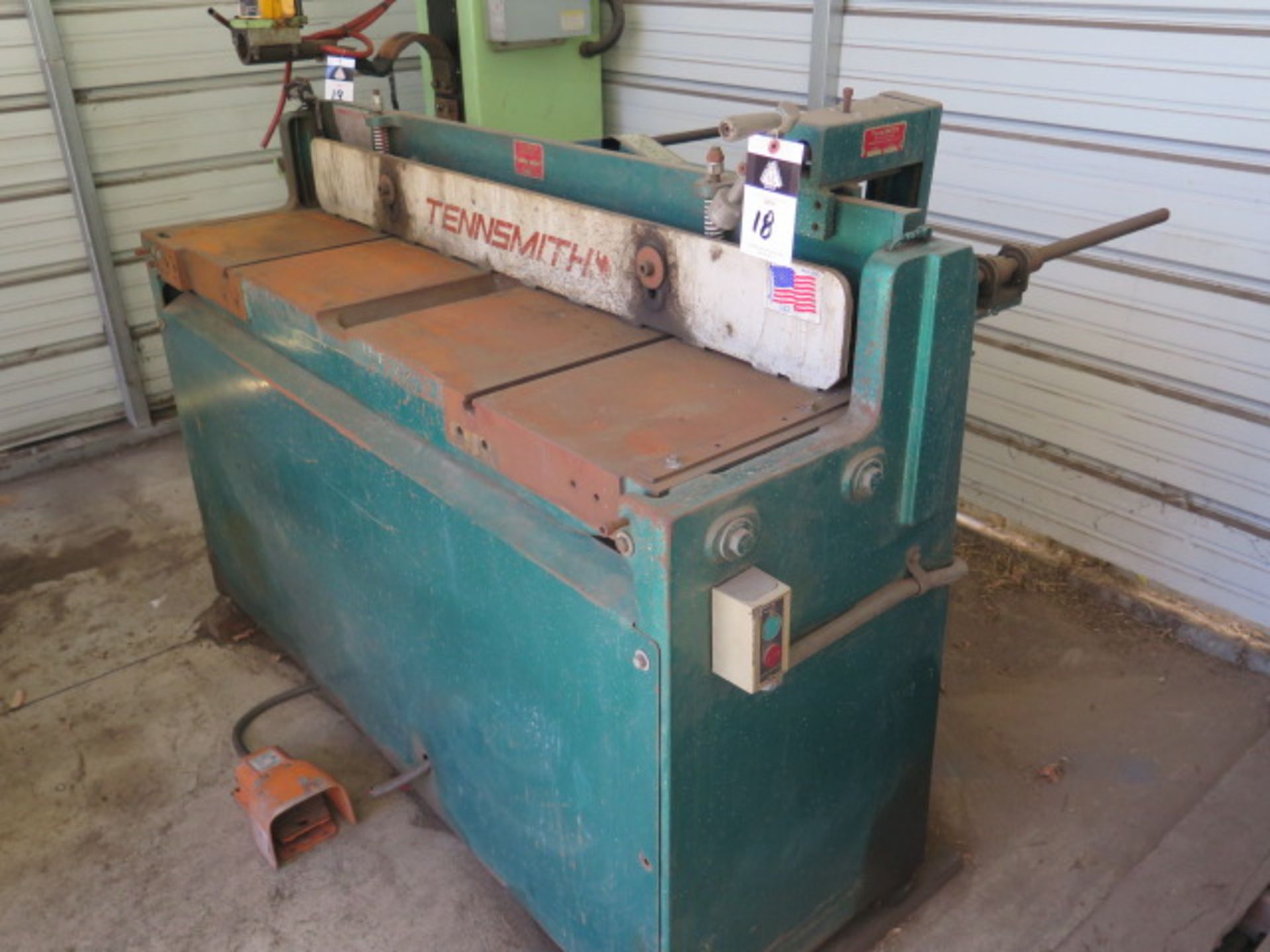 Tennsmith H52 52” Power Shear s/n 13948 w/ Dial Back Gauge (SOLD AS-IS - NO WARRANTY) - Image 2 of 9
