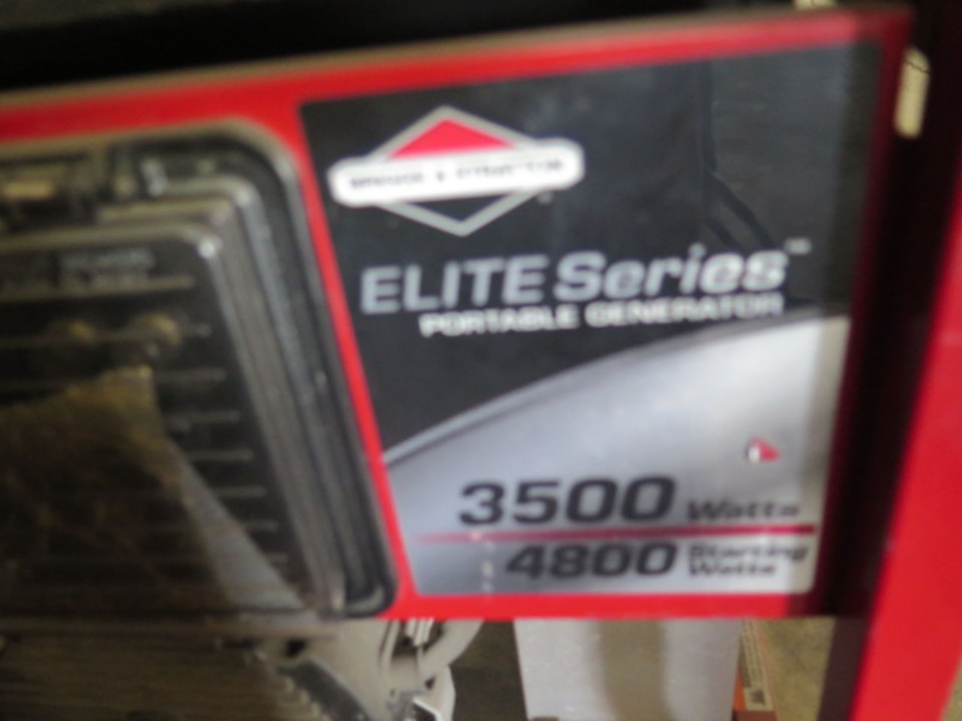 Briggs & Straton Elite Series 3500 Watt Gas Powered Generator (SOLD AS-IS - NO WARRANTY) - Image 6 of 6