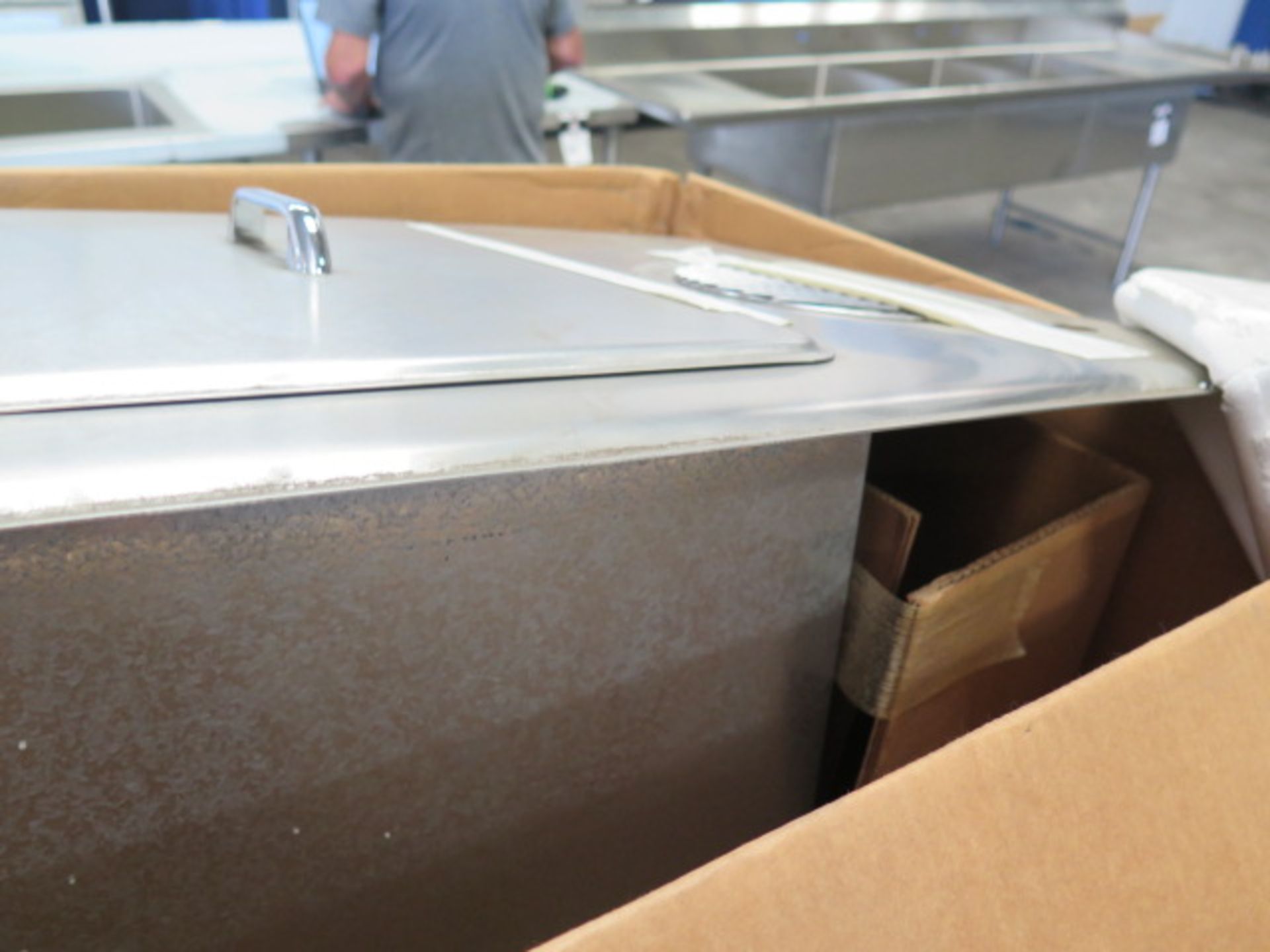 Delfield Stainless Steel Drop-In Cooler Tray / Glass Filler (SOLD AS-IS - NO WARRANTY) - Bild 3 aus 5